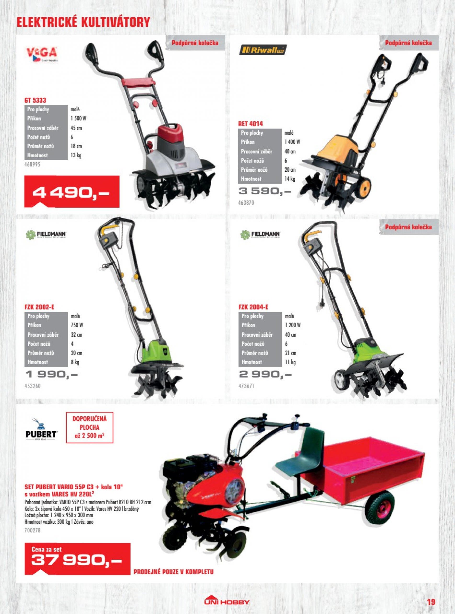 uni-hobby - UNI HOBBY - Katalog zahradní techniky platný od 08.03.2024 - page: 19