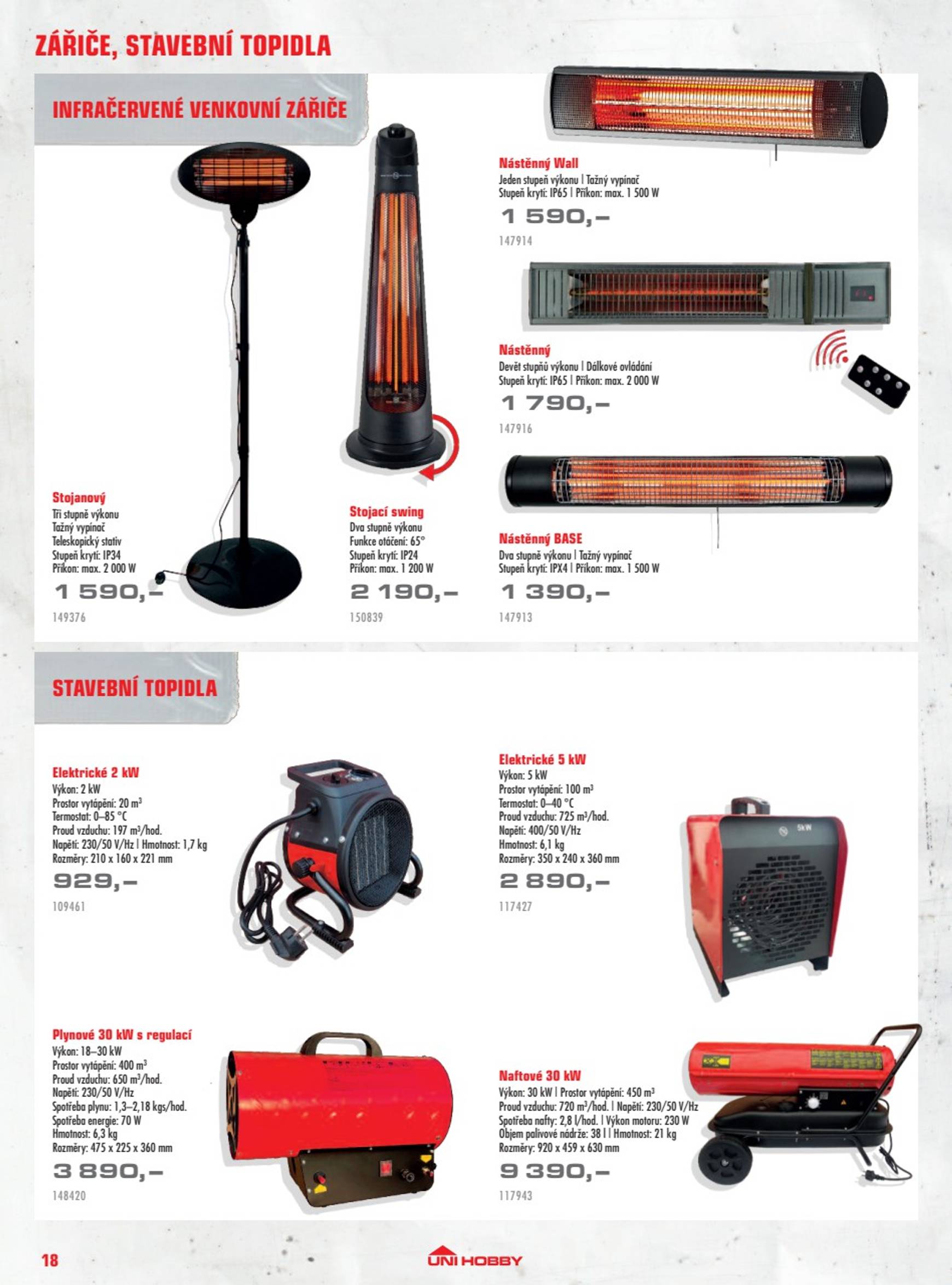 uni-hobby - Leták Unihobby - Katalog kamna od 23.08. do 31.10. - page: 18