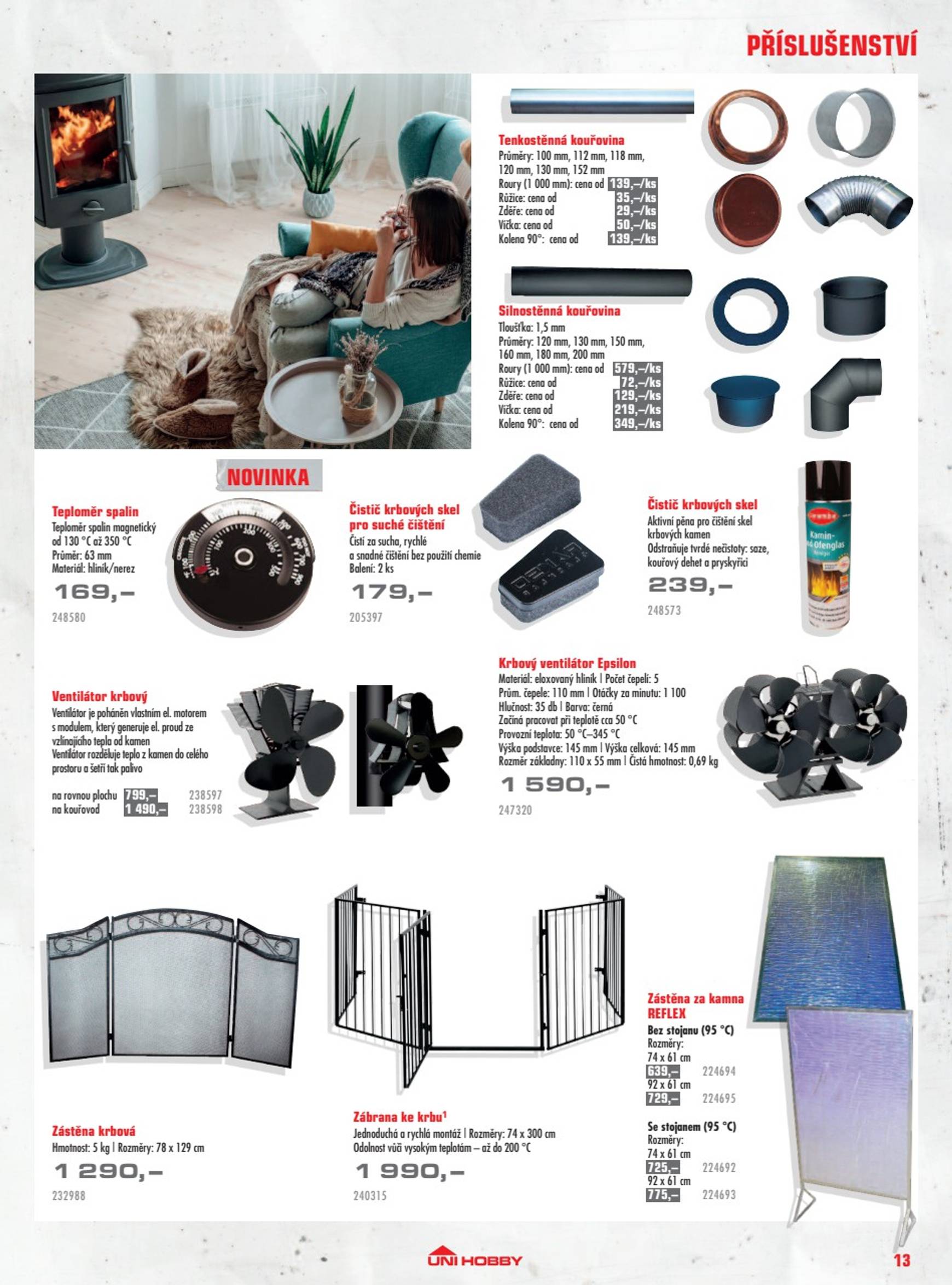 uni-hobby - Leták Unihobby - Katalog kamna od 23.08. do 31.10. - page: 13