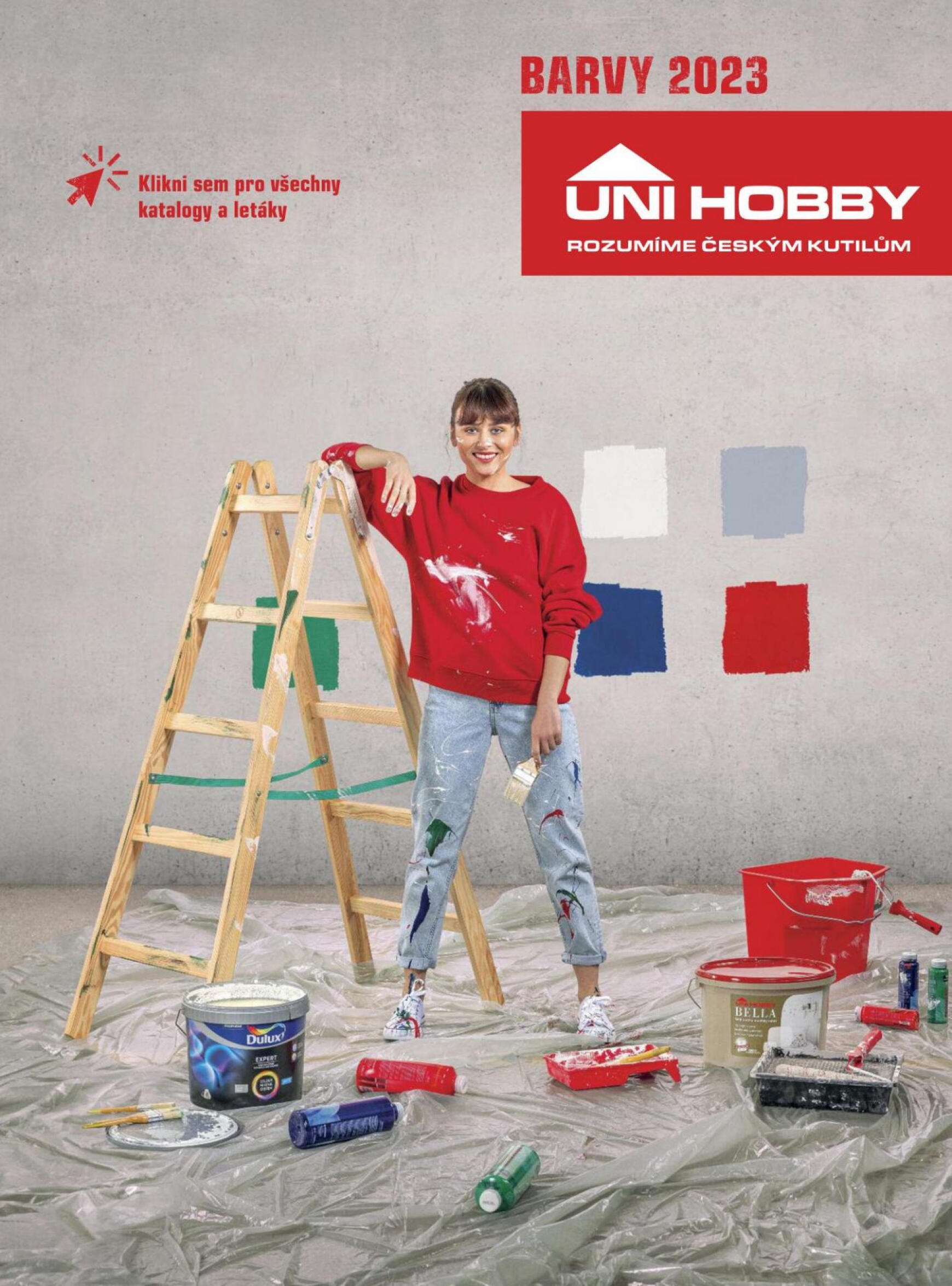 uni-hobby - UNI HOBBY Katalog barev 2023 platný od 22.05.2023 - page: 1