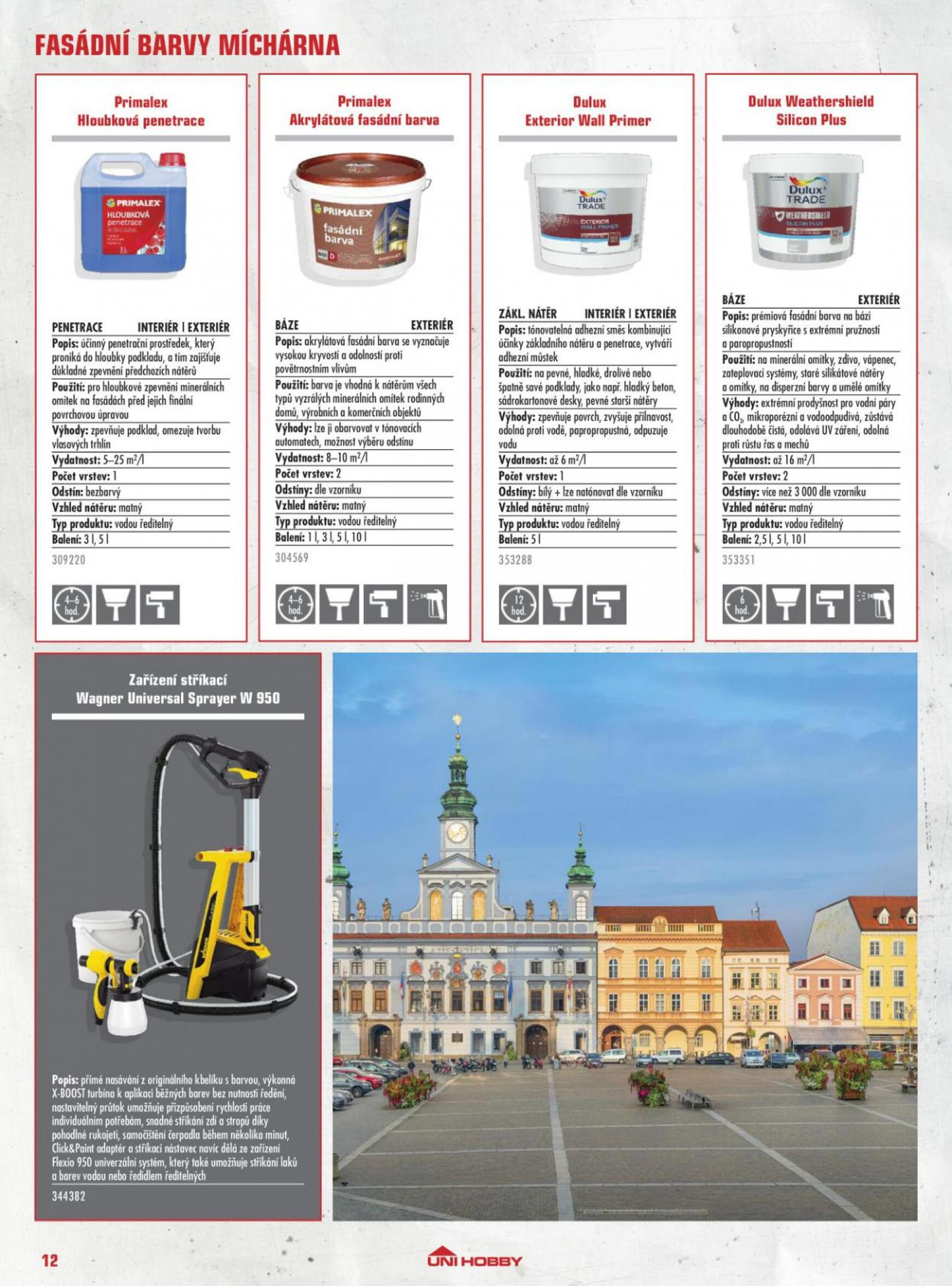 uni-hobby - UNI HOBBY Katalog barev 2023 platný od 22.05.2023 - page: 12