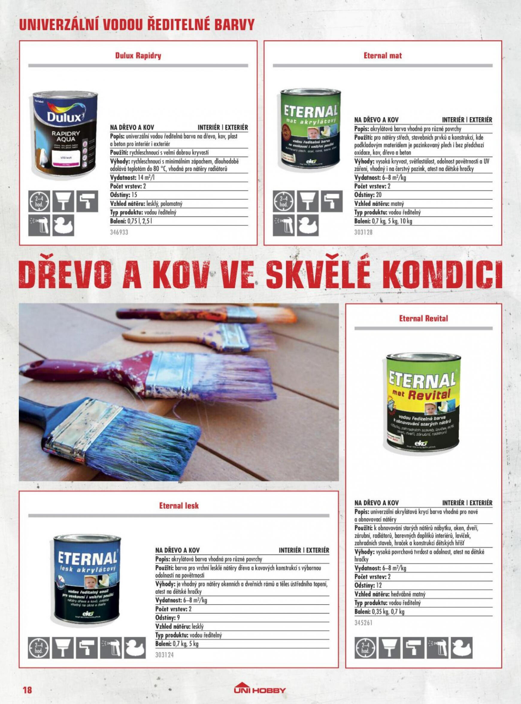 uni-hobby - UNI HOBBY Katalog barev 2023 platný od 22.05.2023 - page: 18