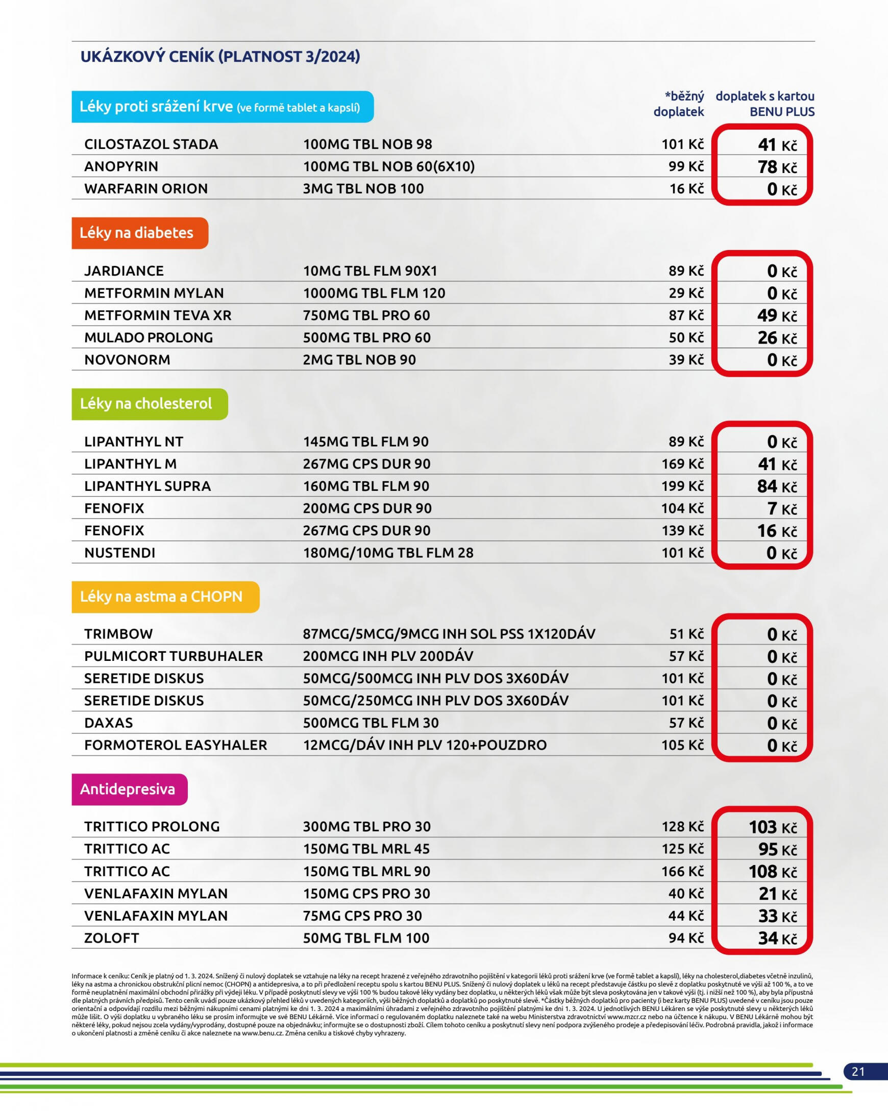 benu - BENU platný od 01.04.2024 - page: 21