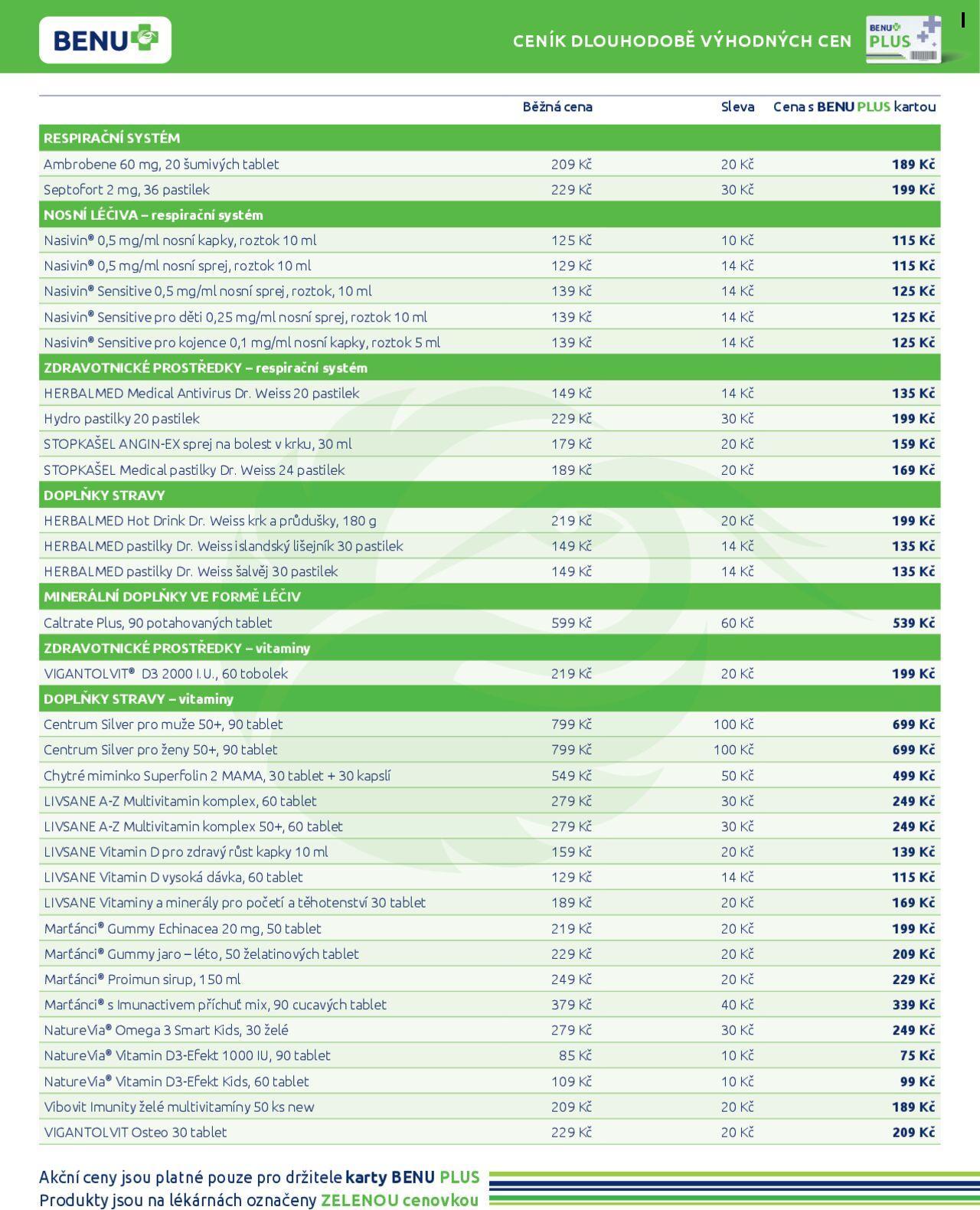 benu - Benu leták 01.09.2024 - 30.09.2024 - page: 10