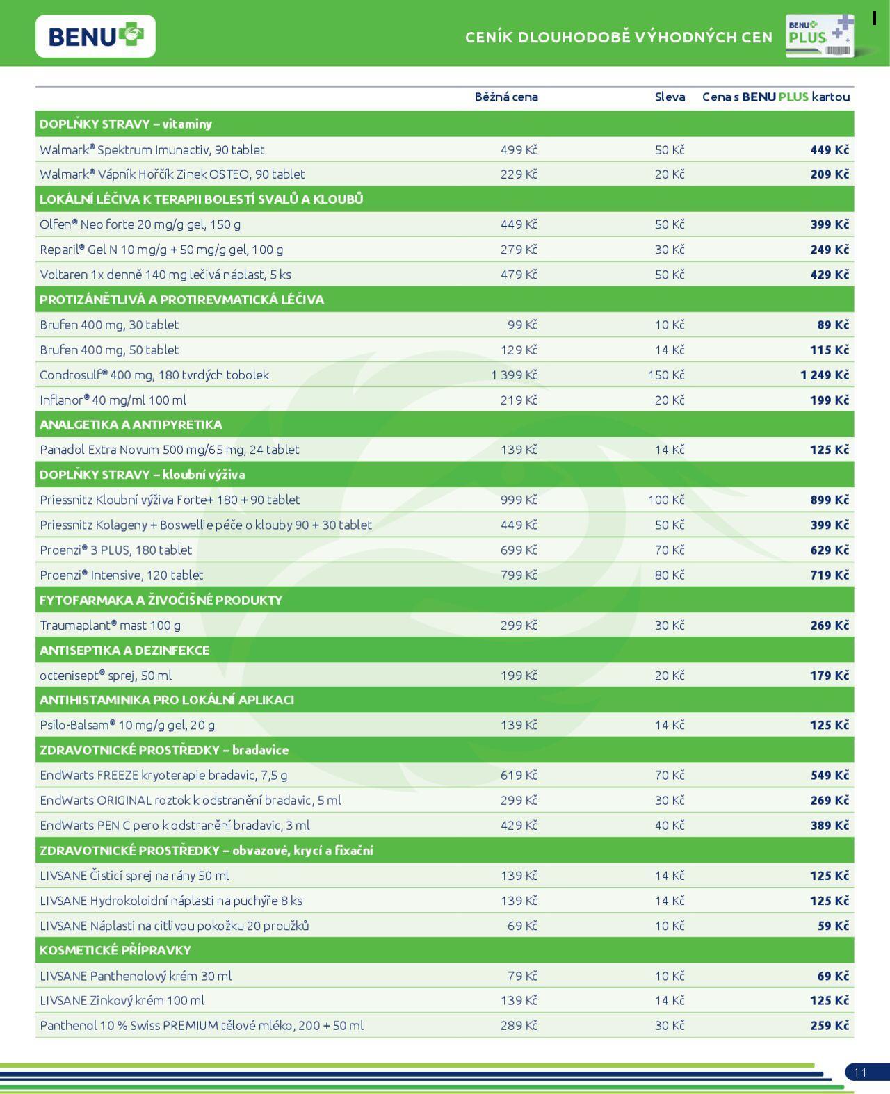 benu - Benu leták 01.09.2024 - 30.09.2024 - page: 11