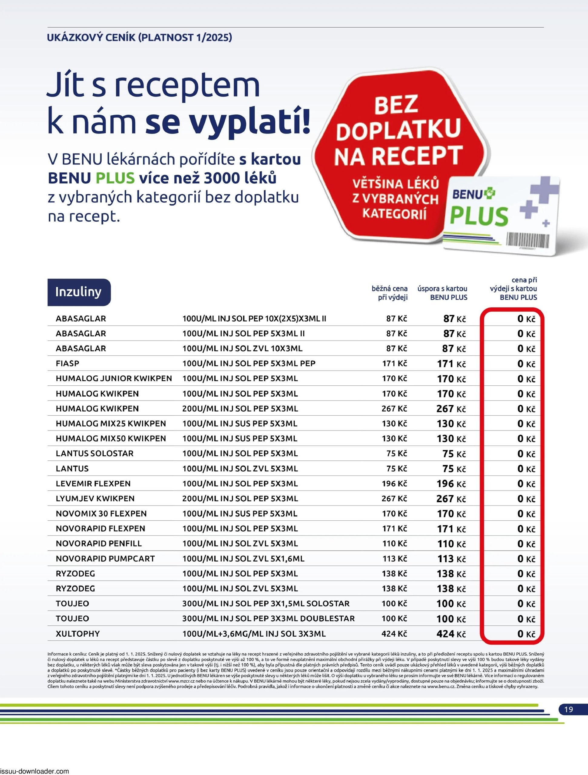 benu - Leták BENU Lékárna od 01.02. do 28.02. - page: 19