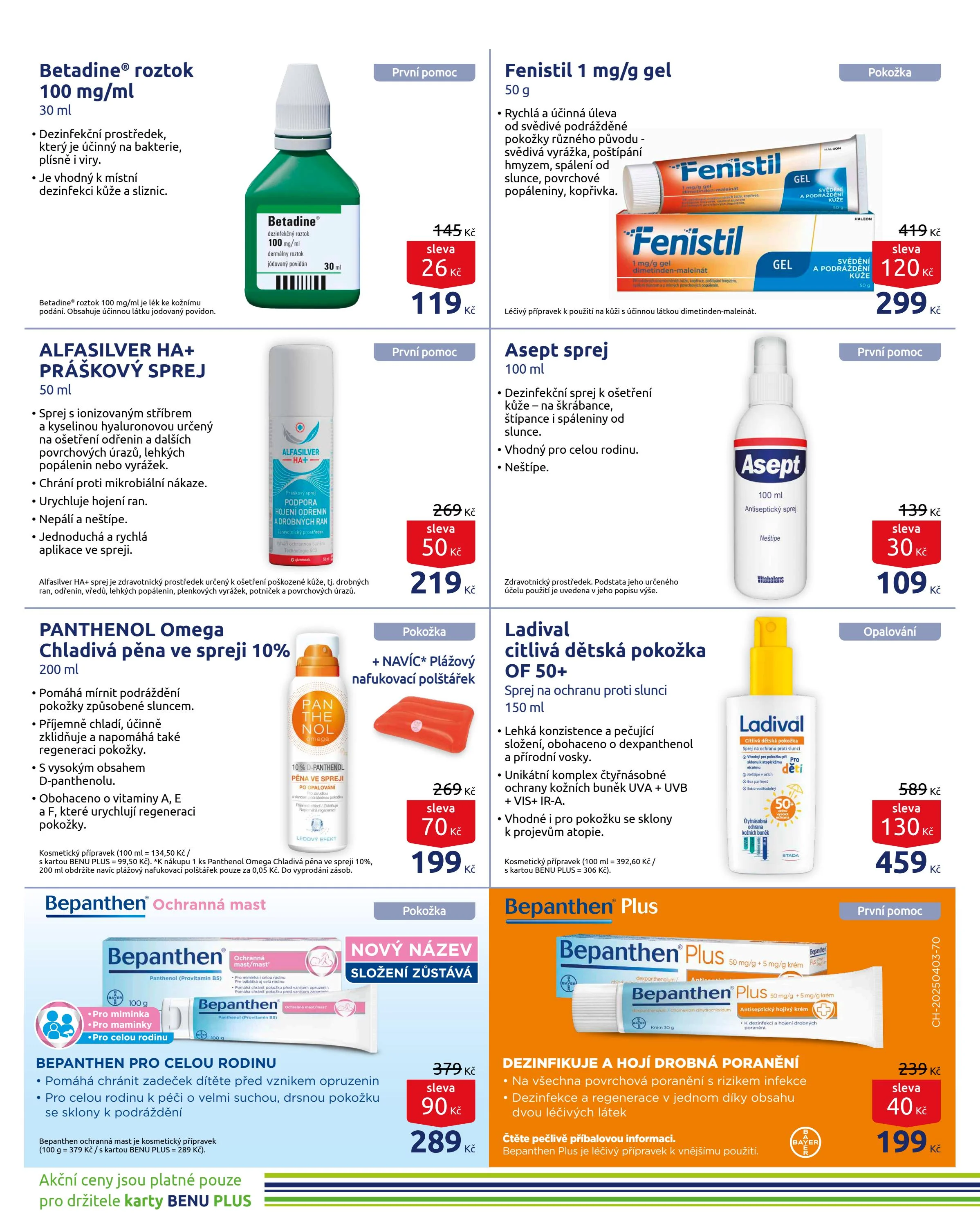 benu - Leták BENU Lékárna od 01.07. do 31.08. - page: 15