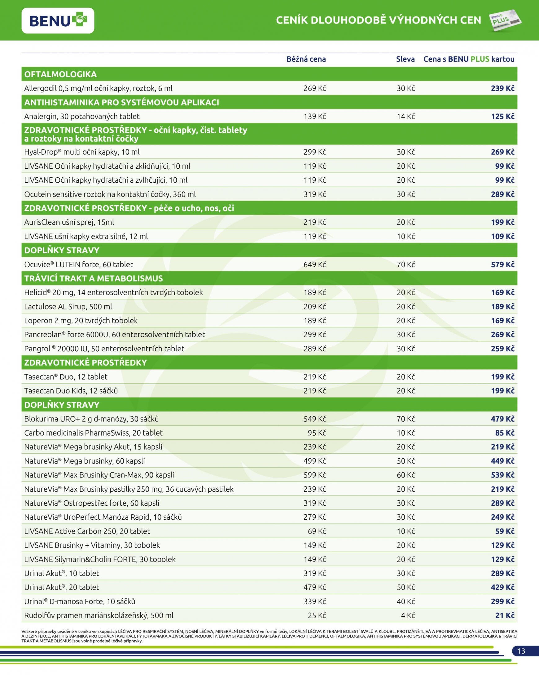 benu - BENU platný od 01.02.2024 - page: 13