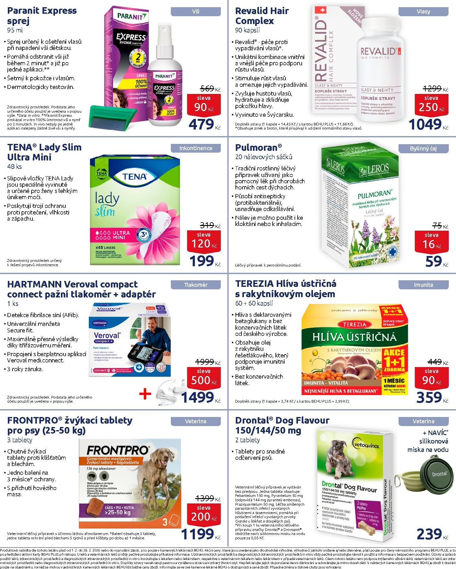 benu - BENU Lékárna leták platný od neděle 01.02.2026 do soboty 28.02.2026 - page: 19