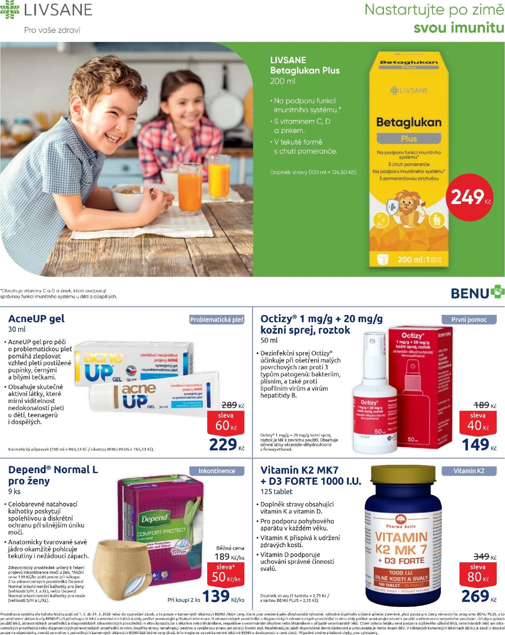 benu - BENU Lékárna leták platný od neděle 01.03.2026 do úterý 31.03.2026 - page: 21