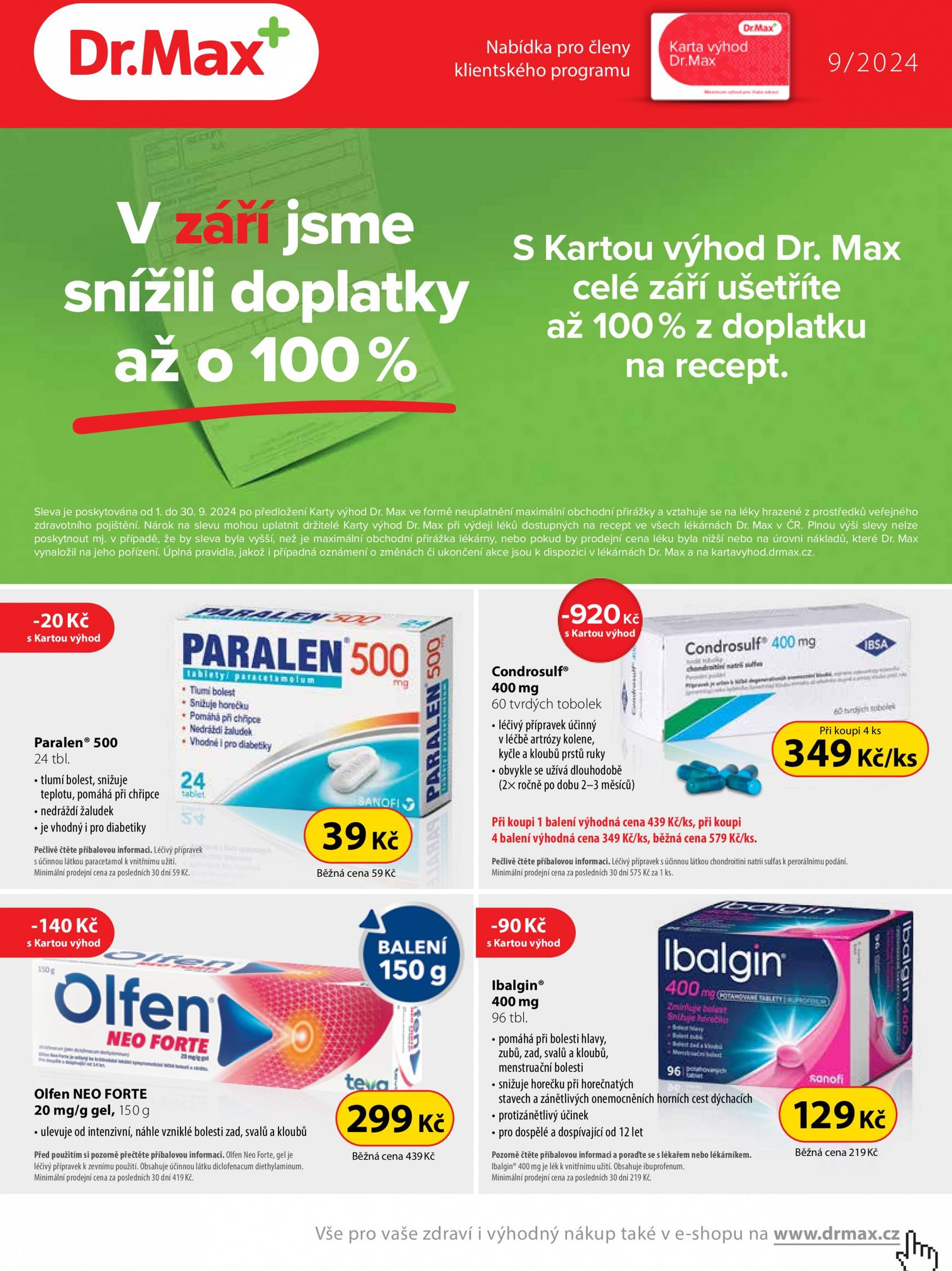 dr-max - Leták Dr. Max od 01.09. do 30.09.