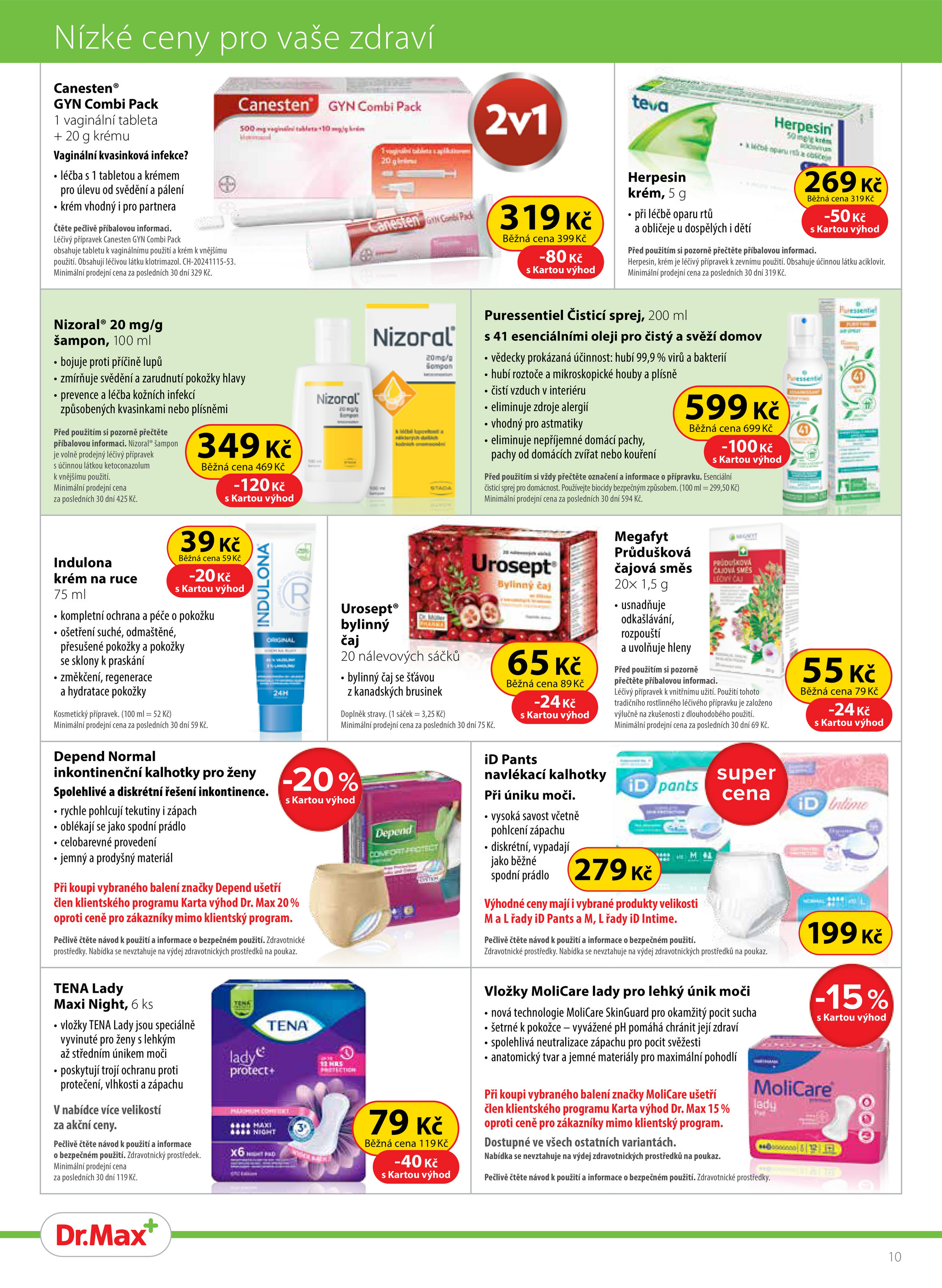 dr-max - Aktuální leták Dr. Max od 01.11. do 30.11. - page: 10