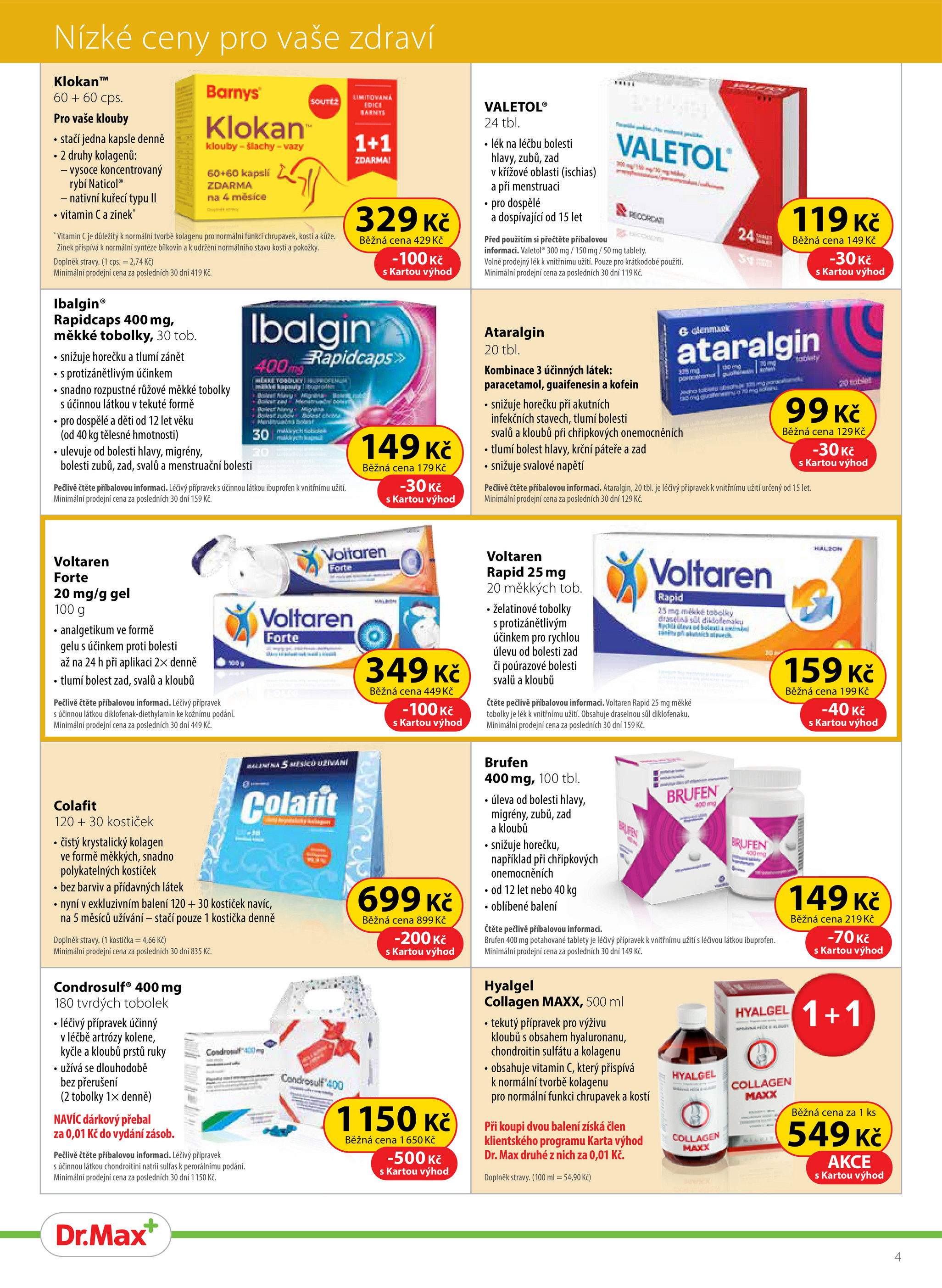 dr-max - Aktuální leták Dr. Max od 01.11. do 30.11. - page: 4