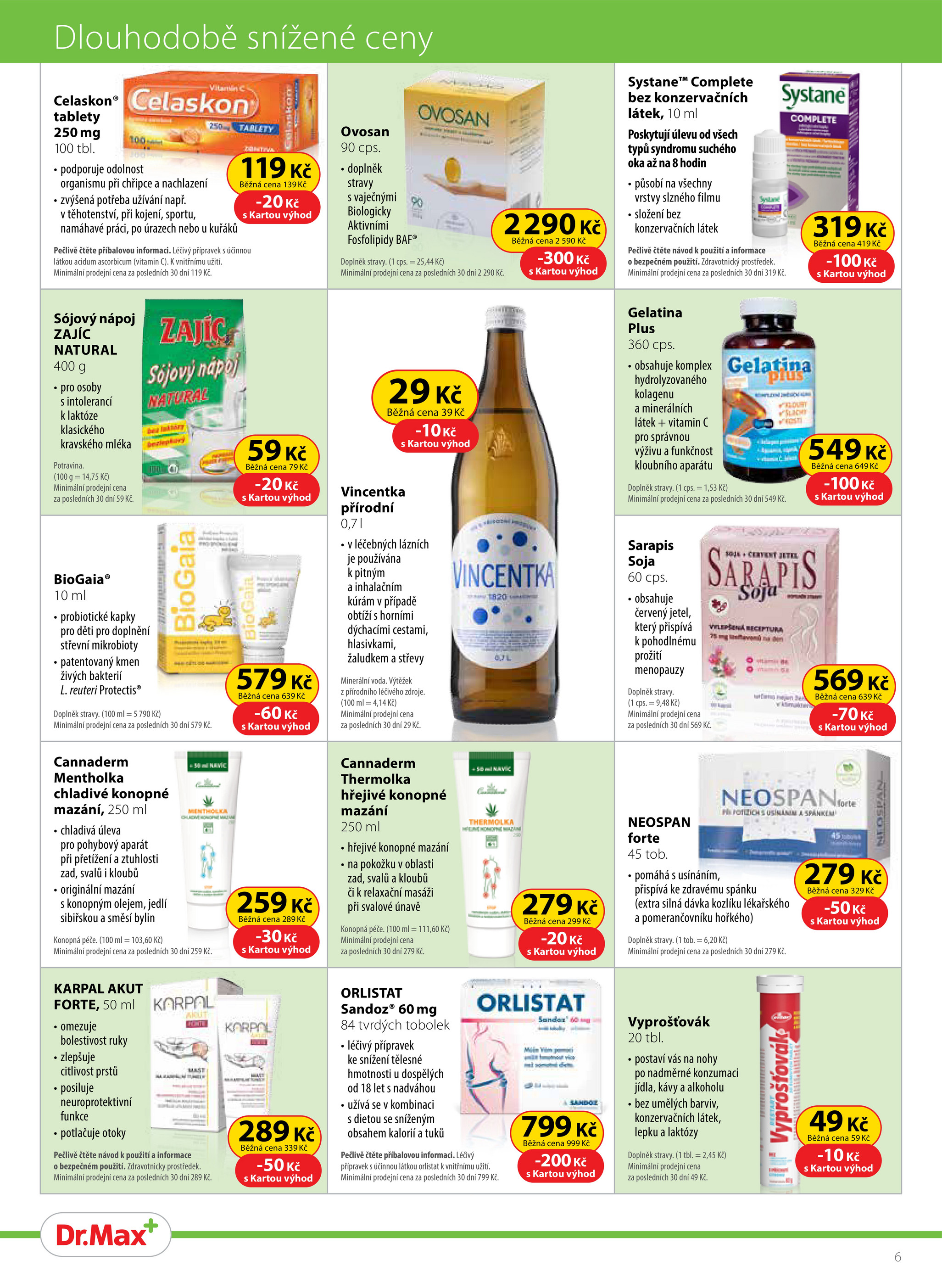 dr-max - Aktuální leták Dr. Max od 01.12. do 31.12. - page: 6