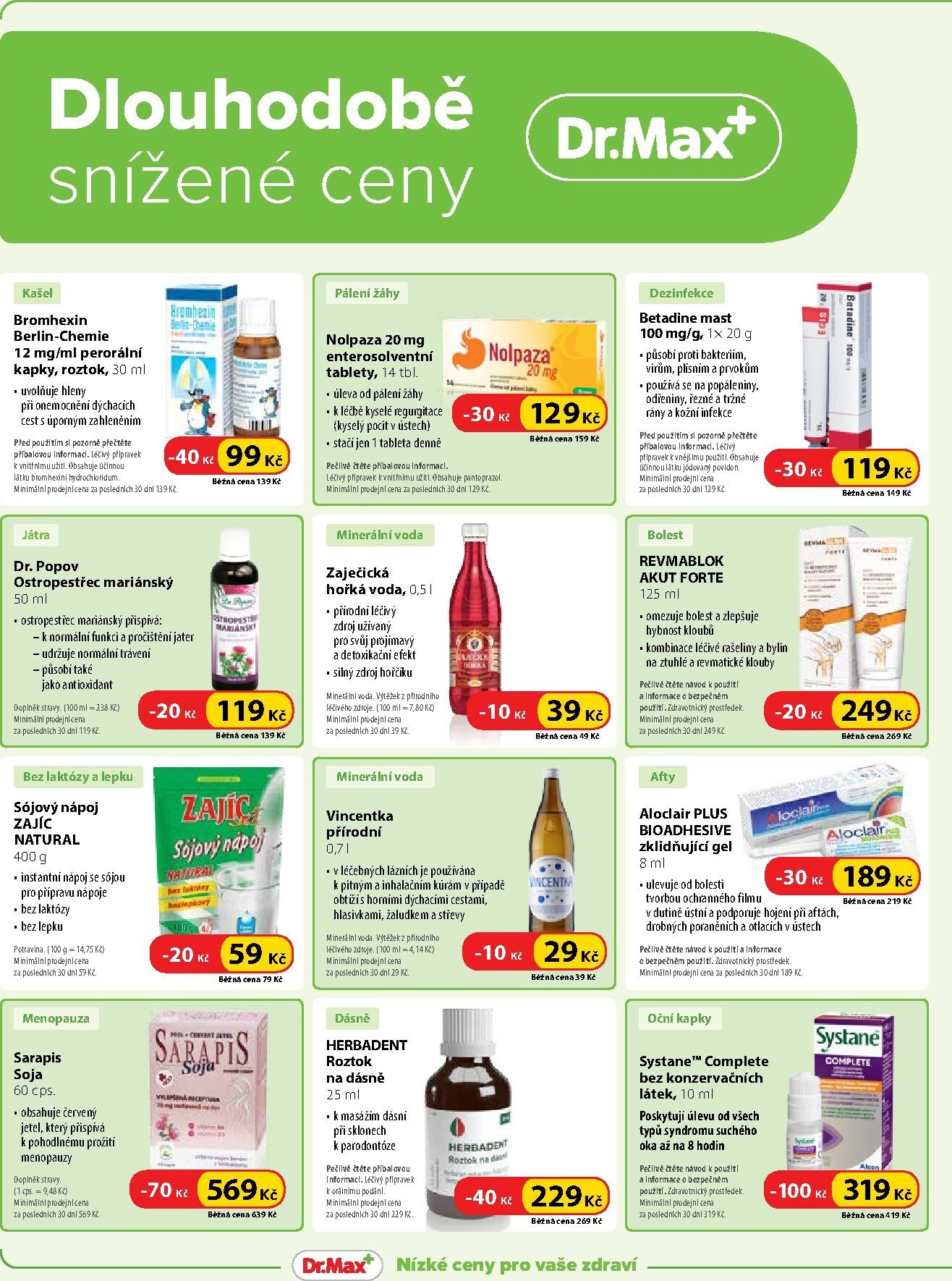 dr-max - Aktuální leták Dr. Max od 01.01. do 31.01. - page: 6