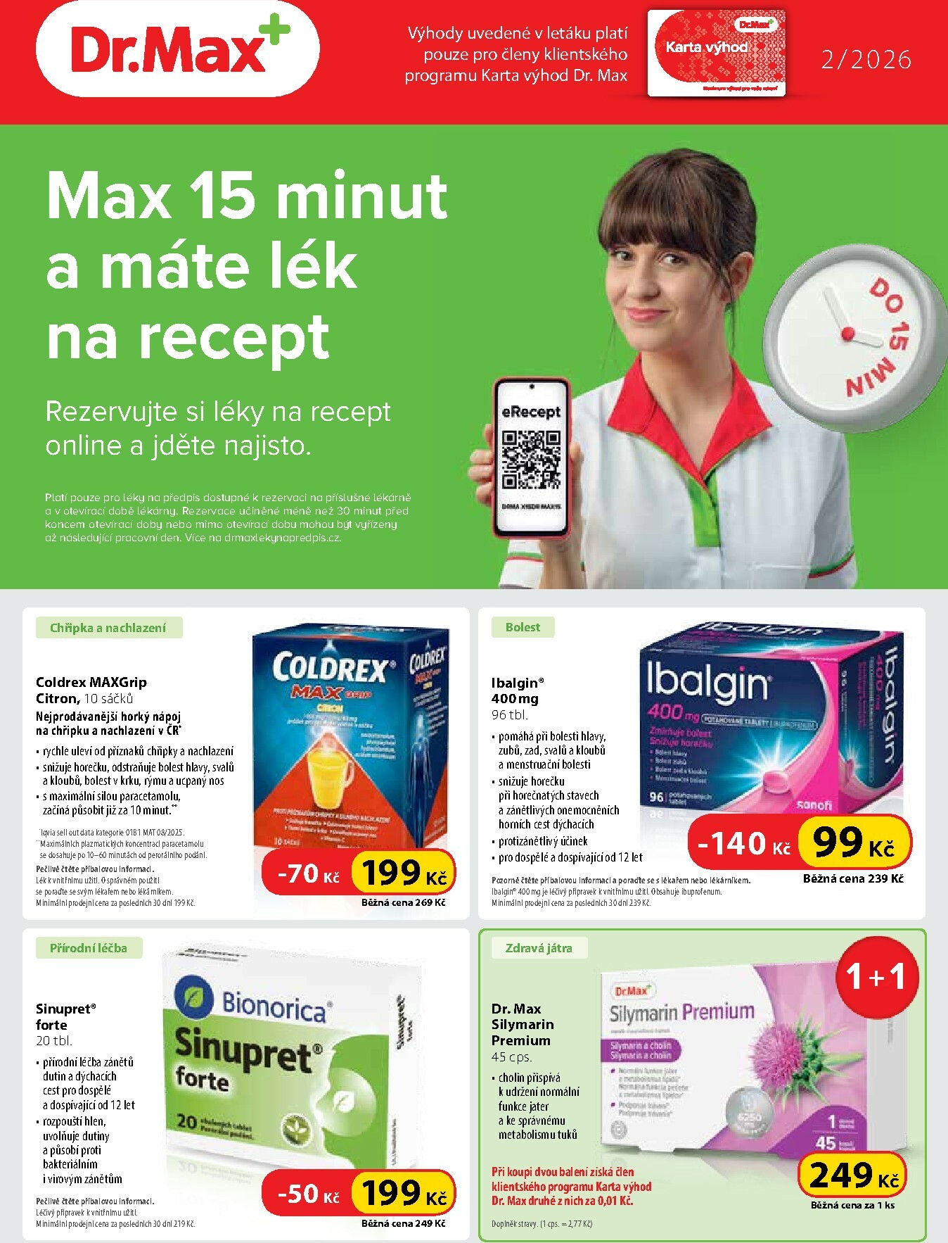 dr-max - Dr. Max leták platný od neděle 01.02.2026 do soboty 28.02.2026