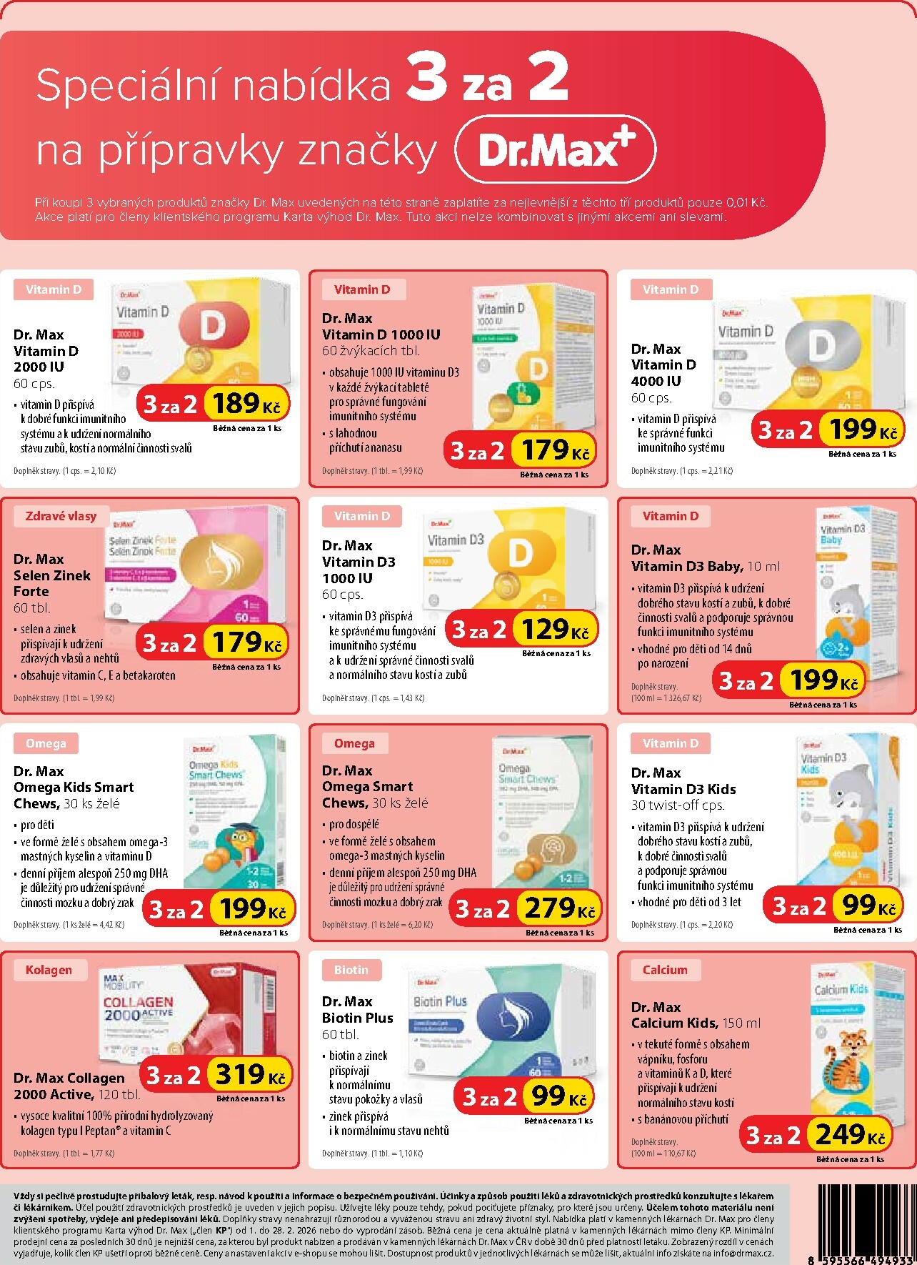 dr-max - Dr. Max leták platný od neděle 01.02.2026 do soboty 28.02.2026 - page: 16
