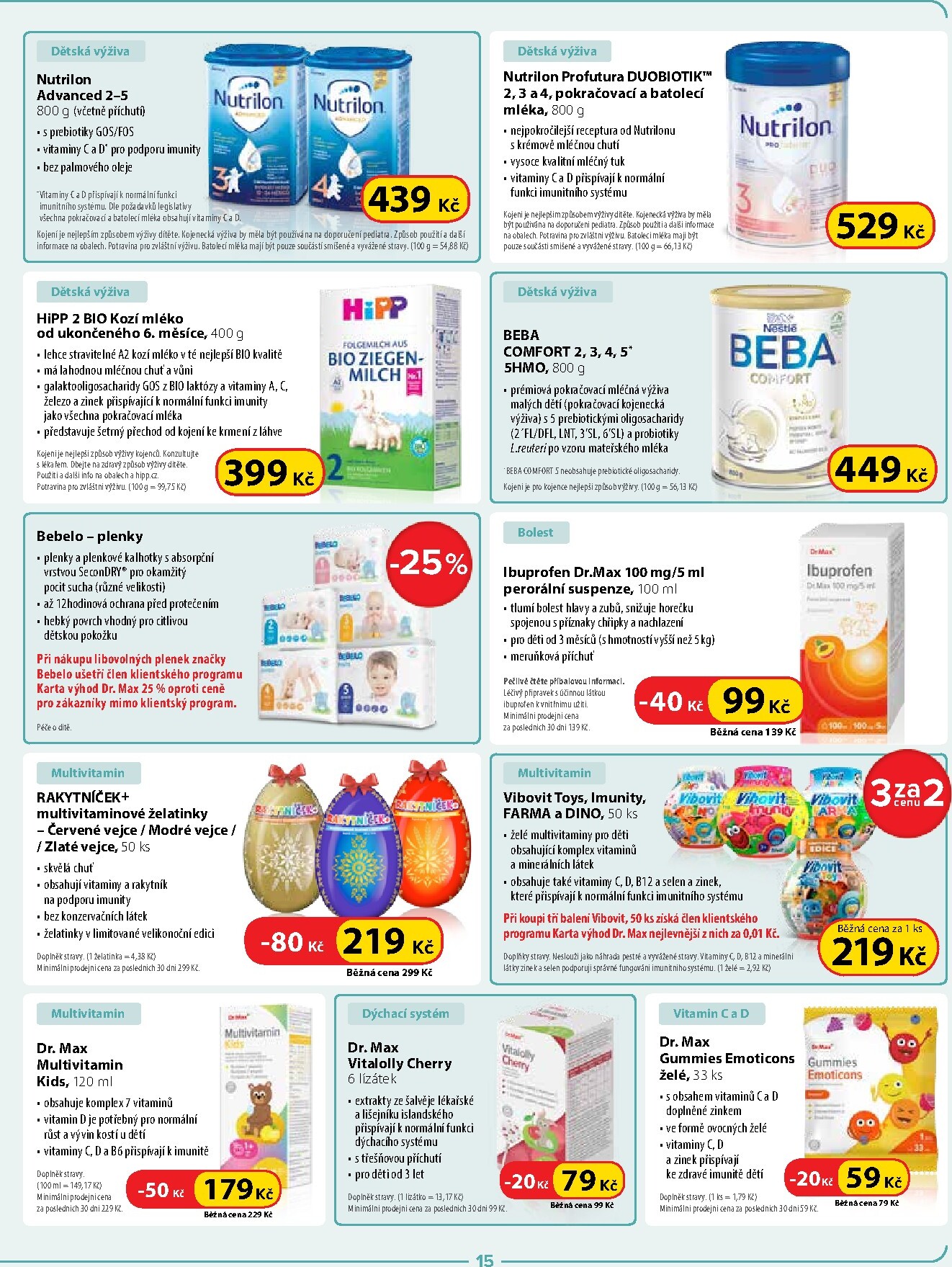 dr-max - Dr. Max leták platný od neděle 01.03.2026 do úterý 31.03.2026 - page: 15