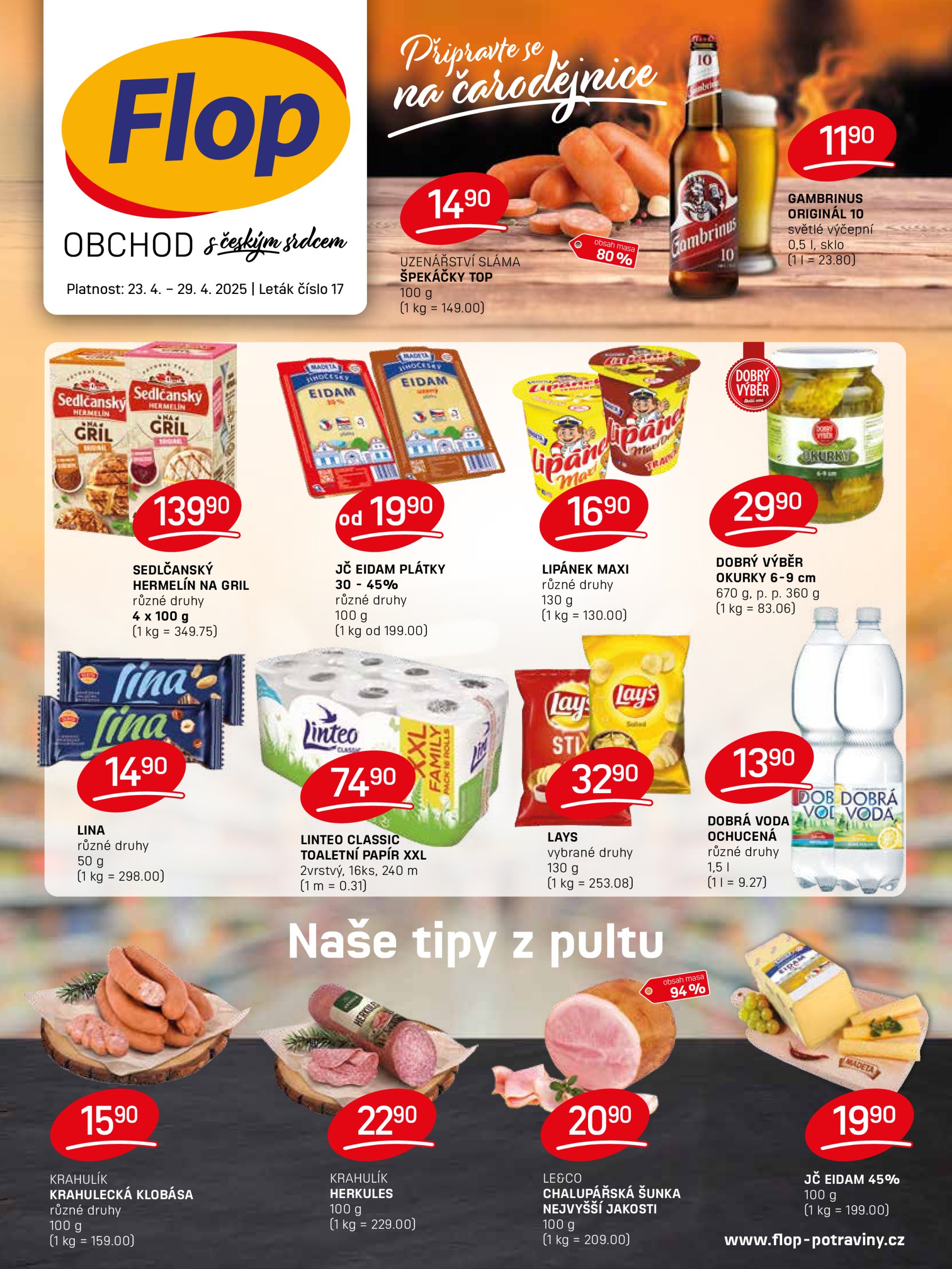 flop - Leták Flop od 23.04. do 29.04.