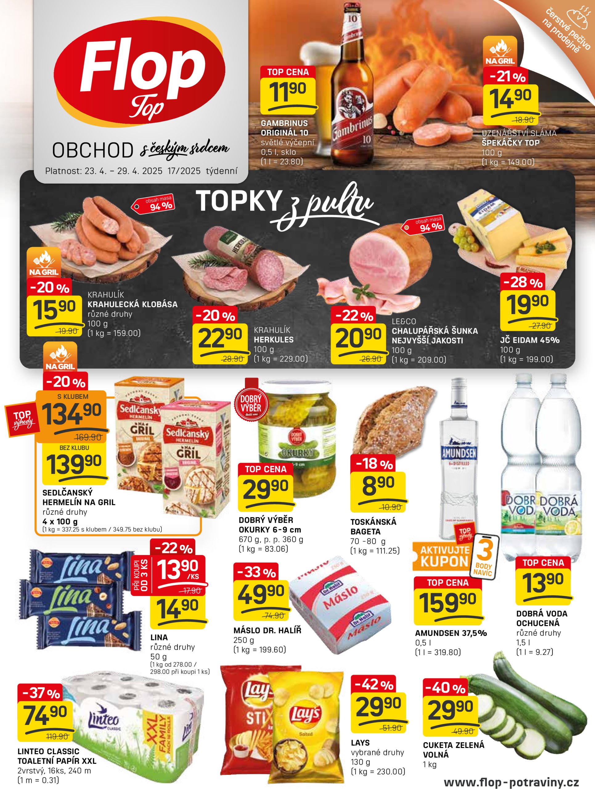 flop - Leták Flop Top od 23.04. do 29.04.