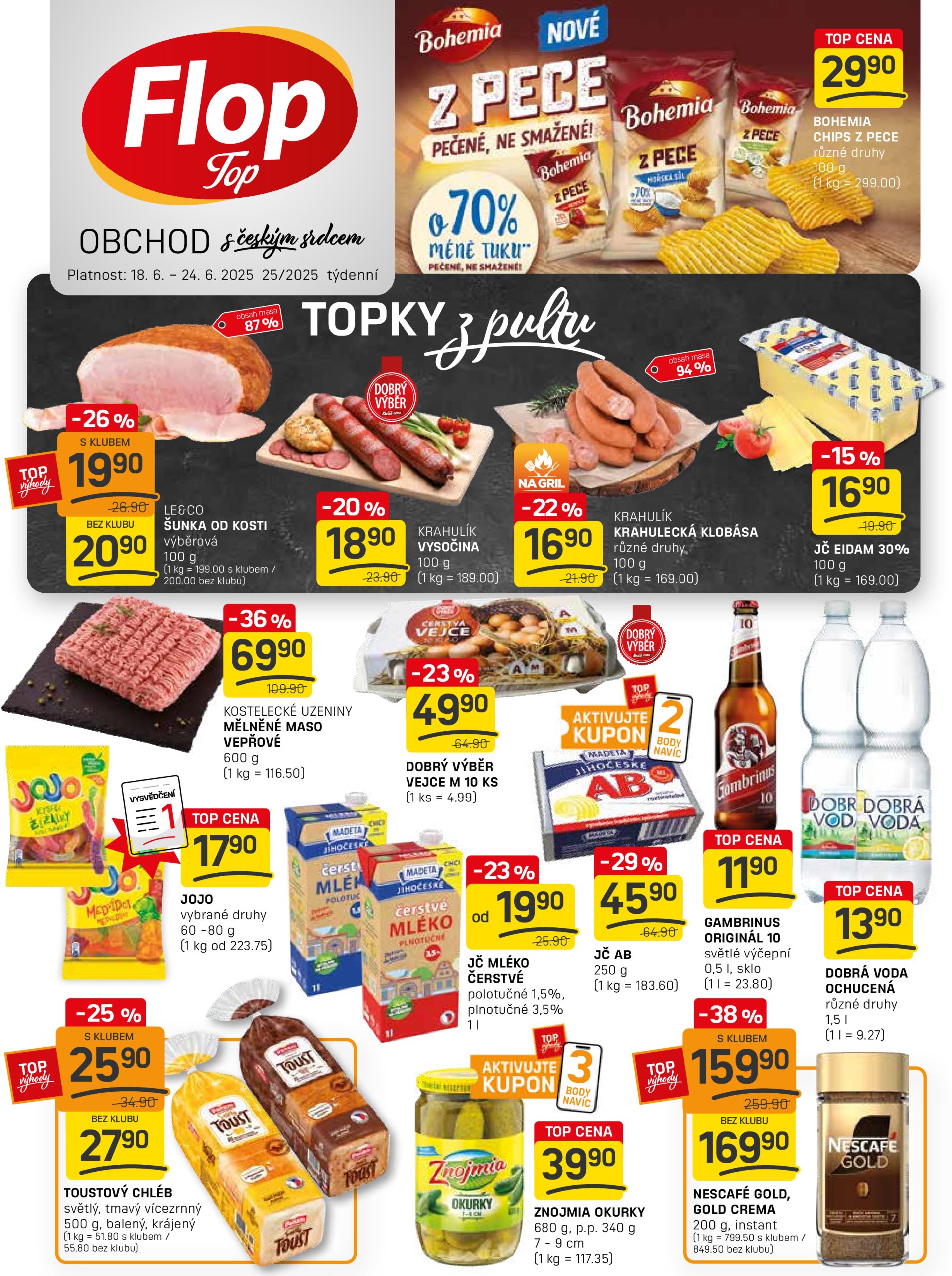 flop - Leták Flop Top od 18.06. do 24.06.
