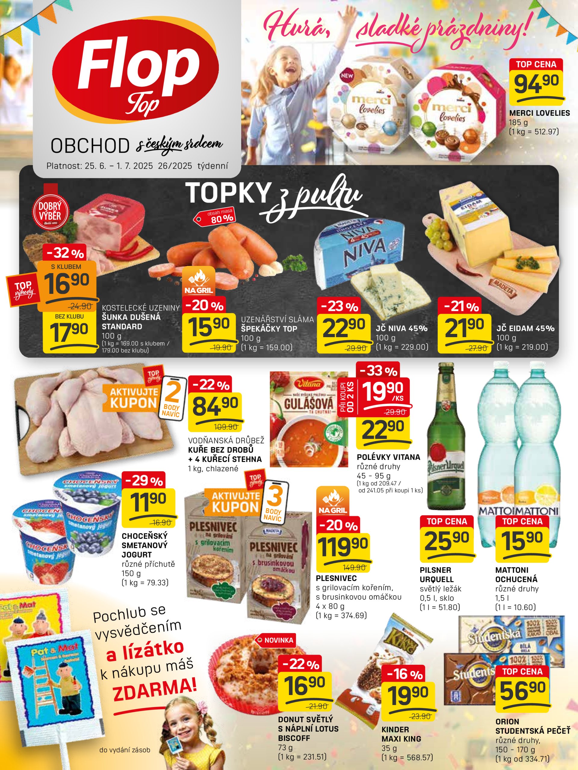 flop - Leták Flop Top od 25.06. do 01.07.
