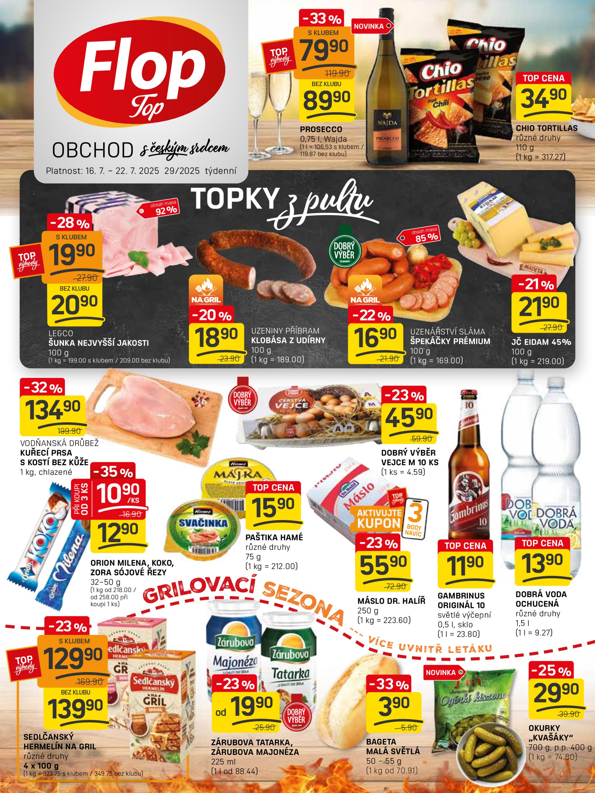 flop - Leták Flop Top od 16.07. do 22.07.