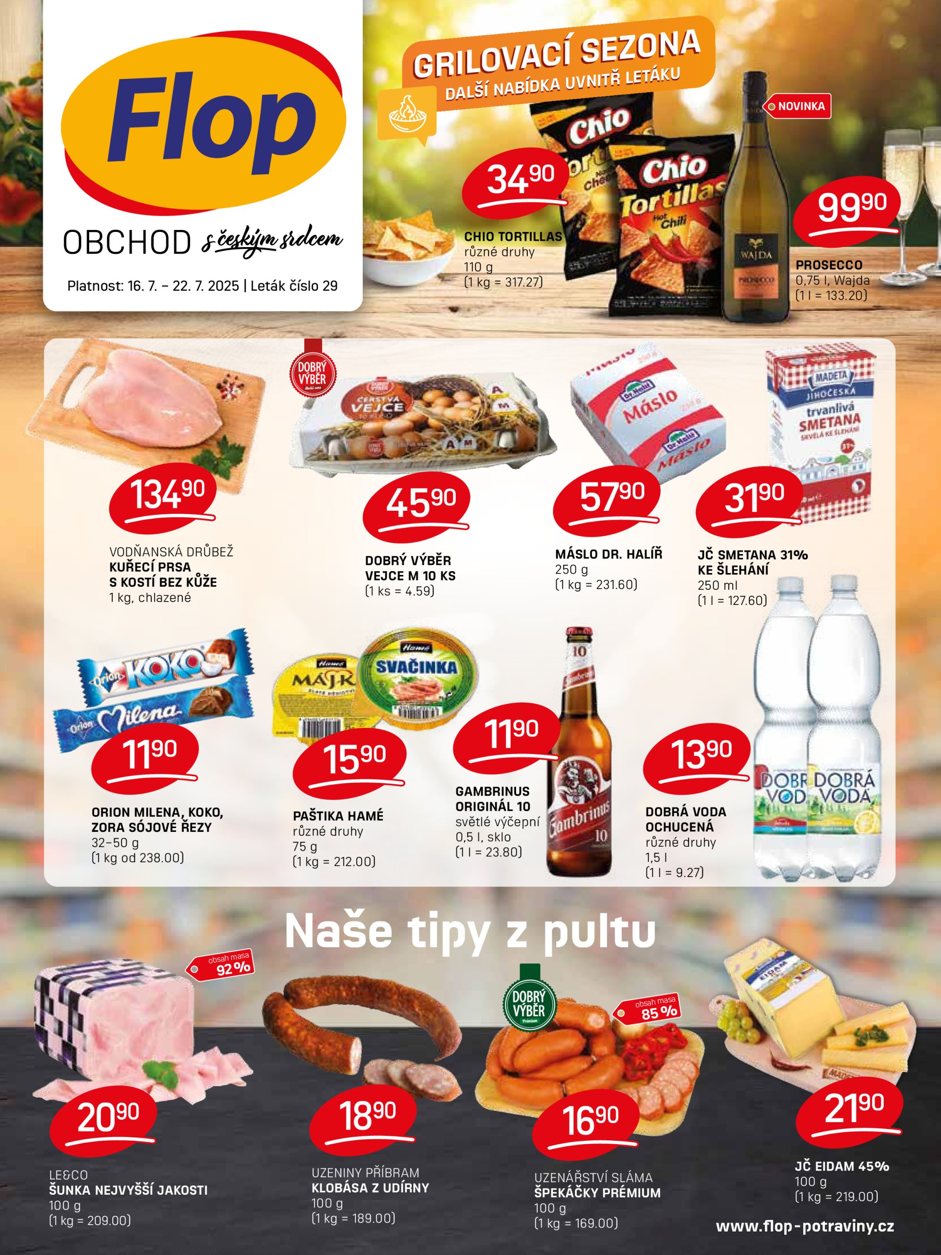 flop - Leták Flop od 16.07. do 22.07.
