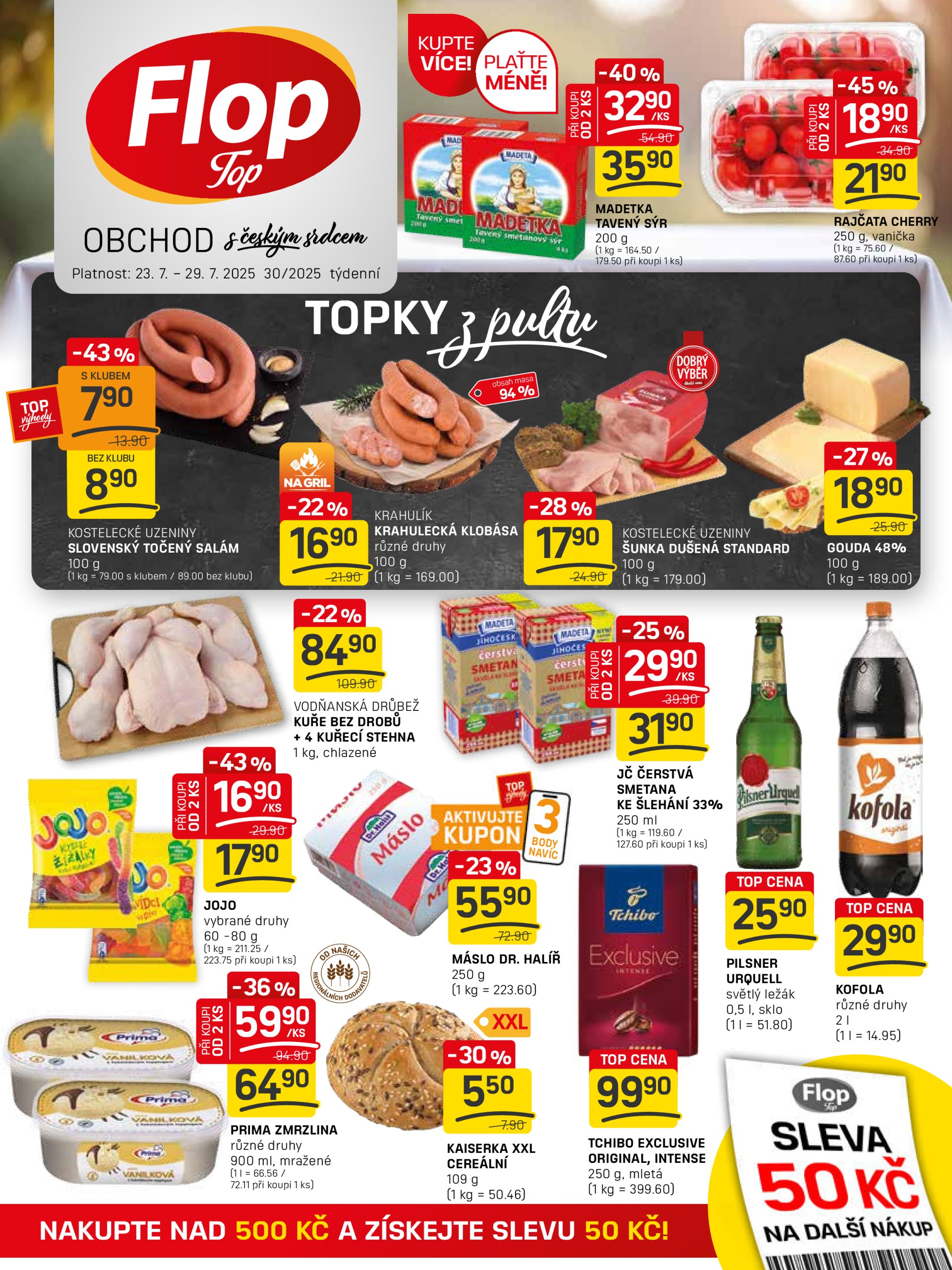 flop - Leták Flop Top od 23.07. do 29.07.