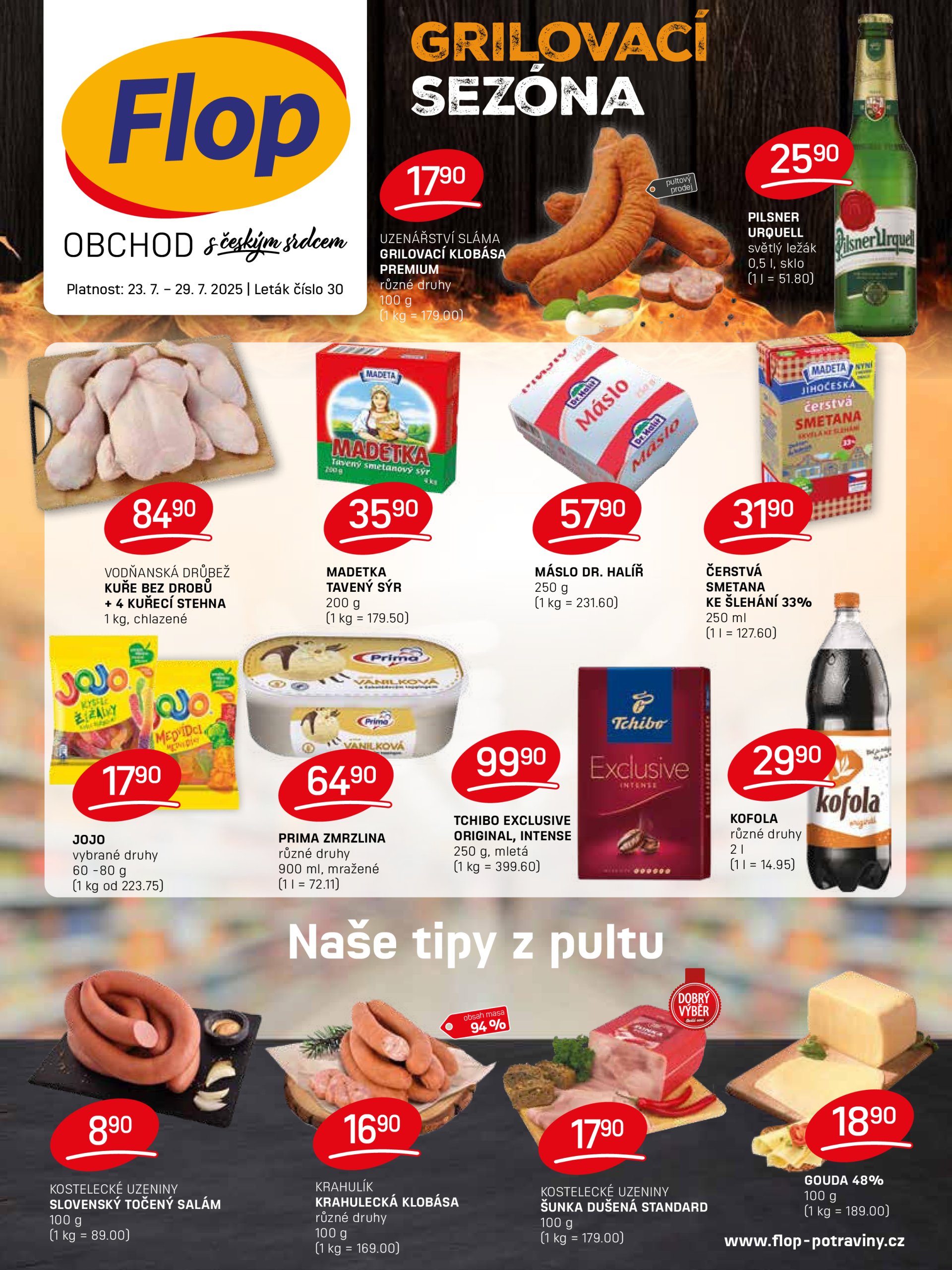 flop - Leták Flop od 23.07. do 29.07.