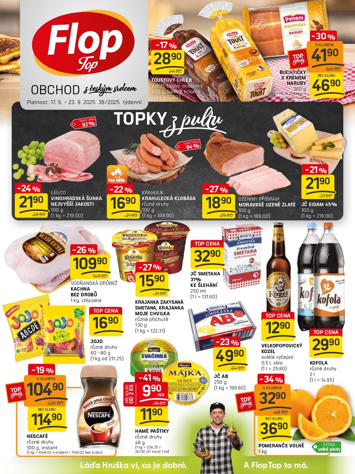 flop - Leták Flop Top od 17.09. do 23.09.