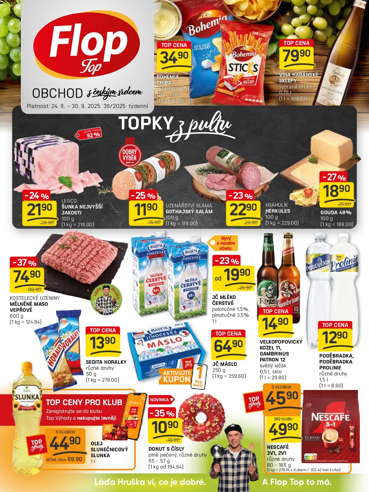 flop - Leták Flop Top od 24.09. do 30.09.