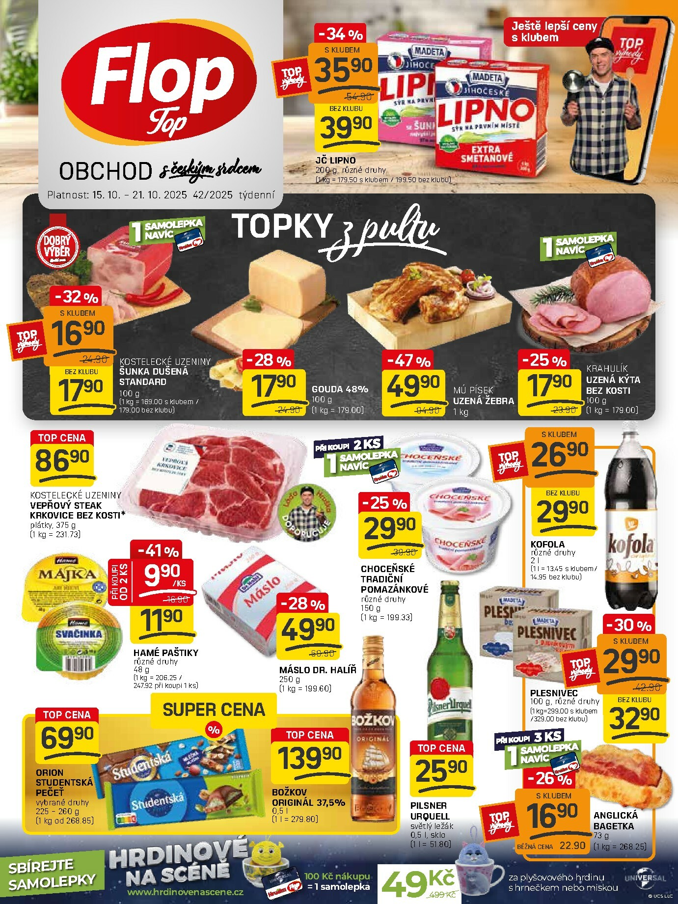 flop - Aktuální leták Flop Top od 15.10. do 21.10.