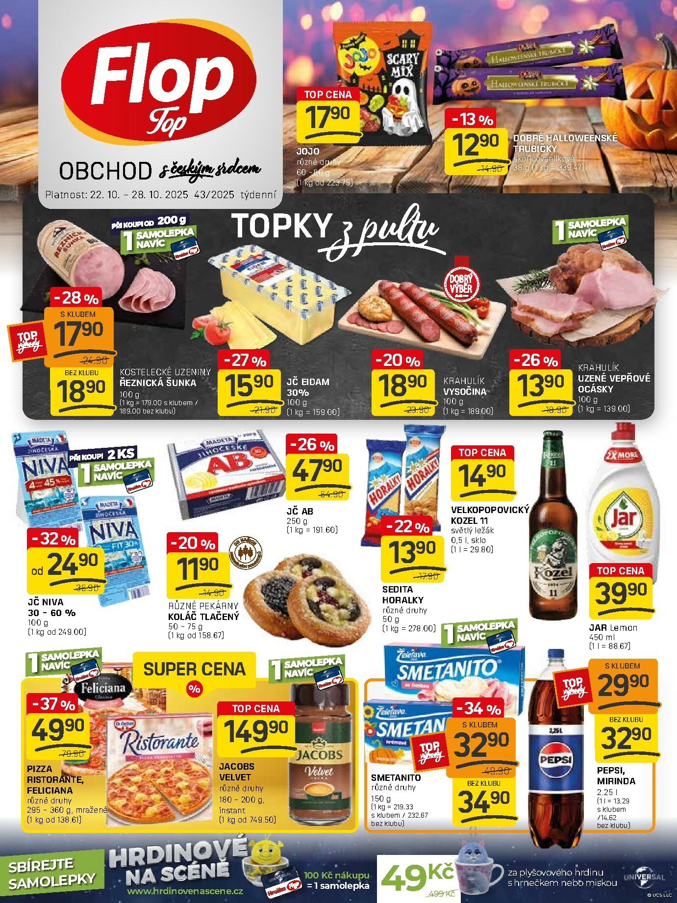 flop - Aktuální leták Flop Top od 22.10. do 28.10.