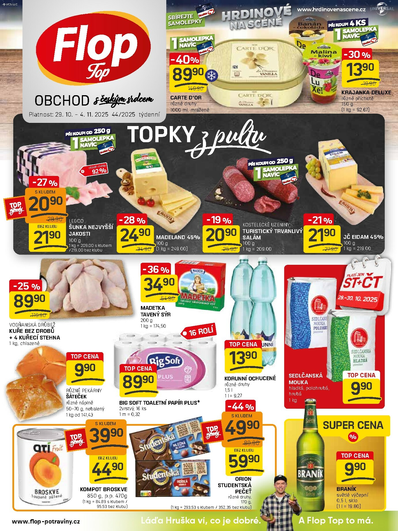 flop - Aktuální leták Flop Top od 29.10. do 04.11.