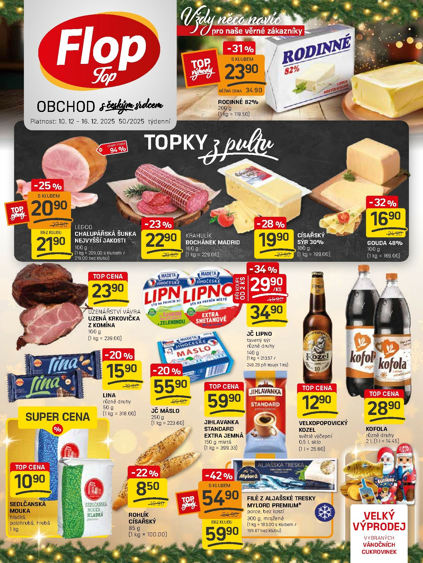 flop - Aktuální leták Flop Top od 10.12. do 16.12.