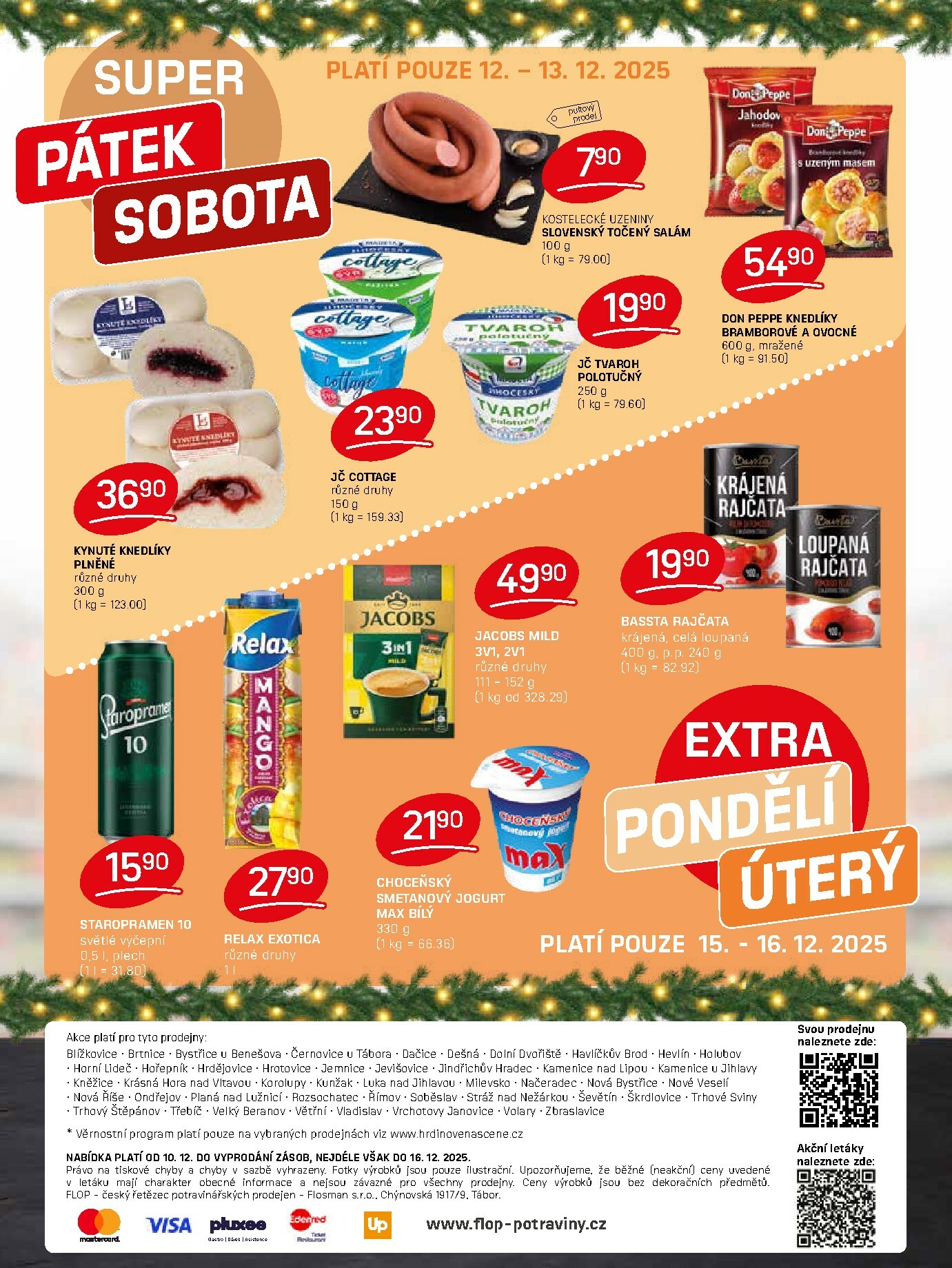 flop - Aktuální leták Flop od 10.12. do 16.12. - page: 12