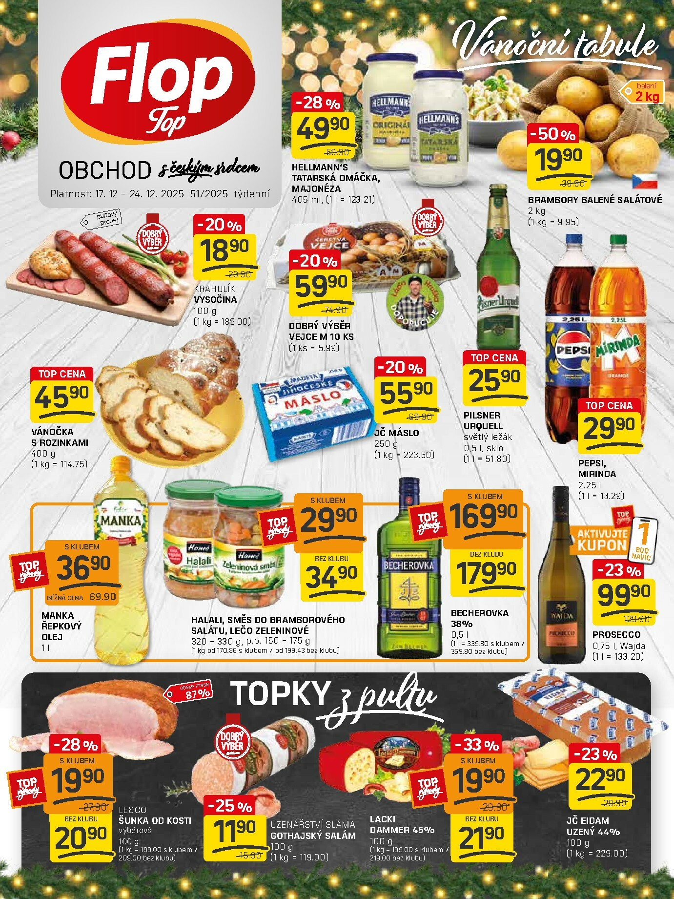 flop - Aktuální leták Flop Top od 17.12. do 24.12.