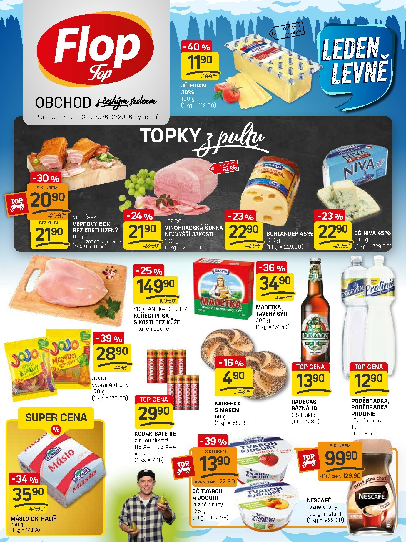 flop - Aktuální leták Flop Top od 07.01. do 13.01. - page: 1