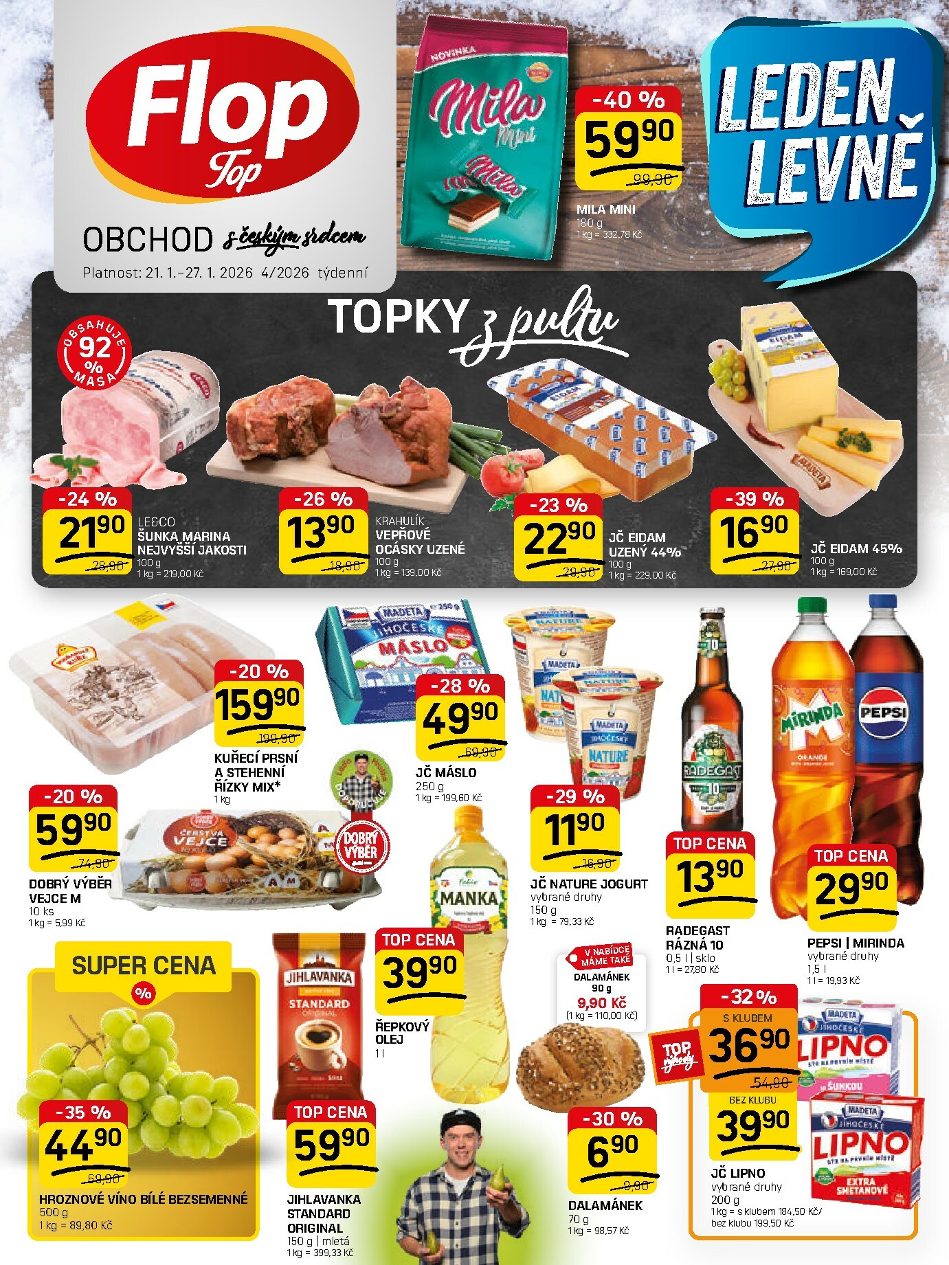 flop - Aktuální leták Flop Top od 21.01. do 27.01. - page: 1