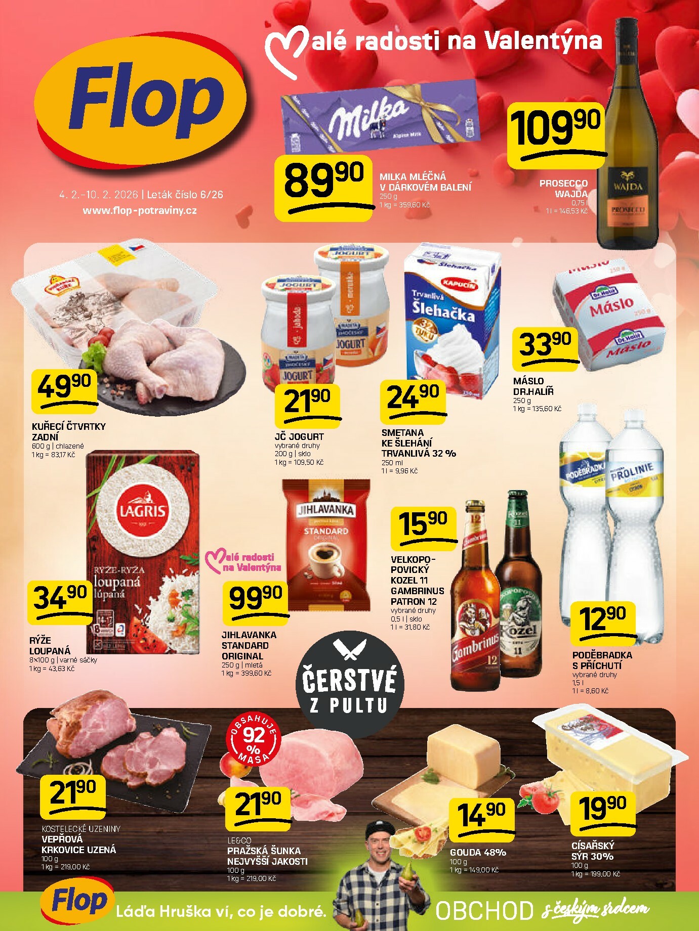 flop - Flop leták platný od středy 04.02.2026 do úterý 10.02.2026