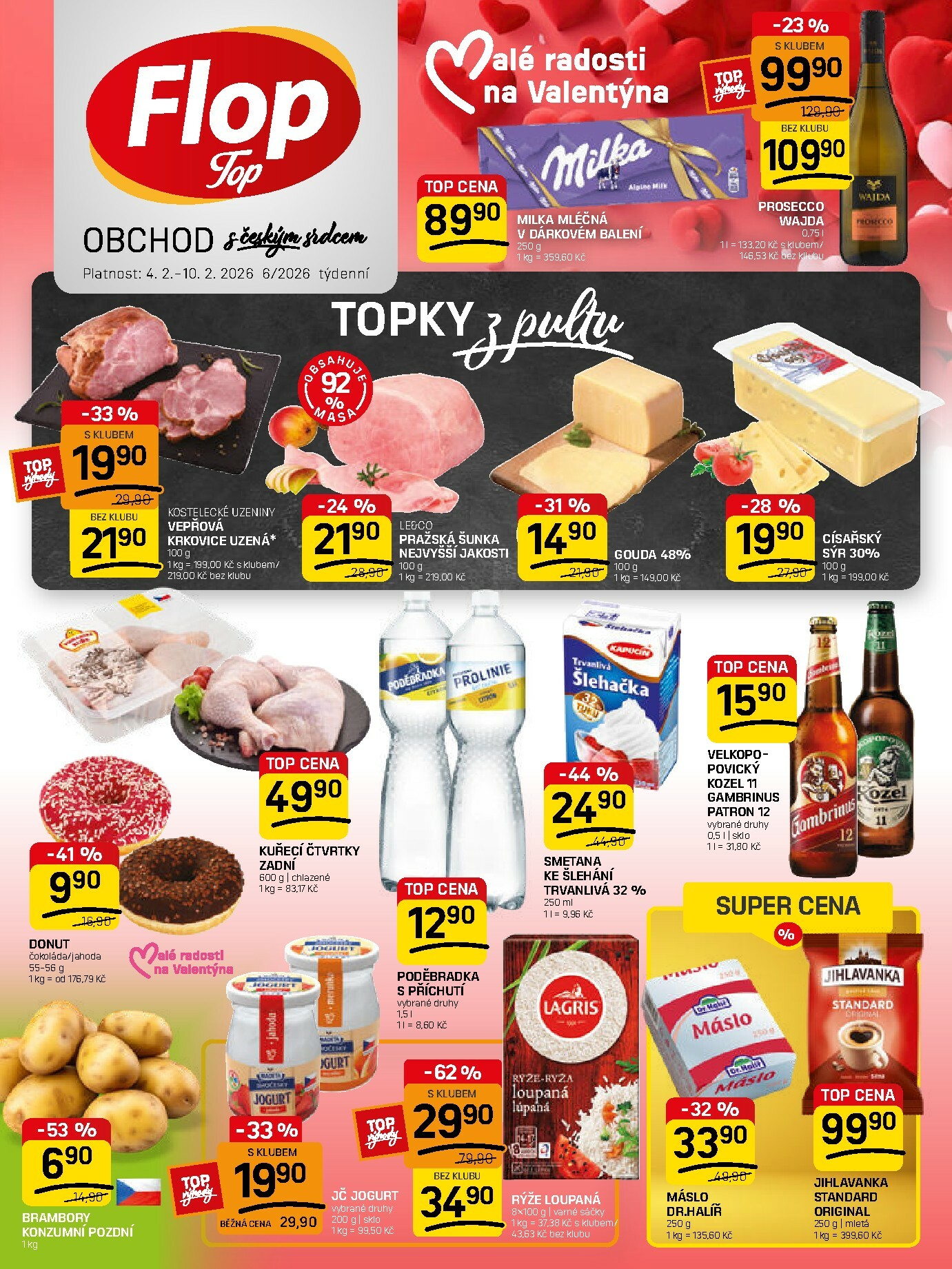 flop - Flop Top leták platný od středy 04.02.2026 do úterý 10.02.2026