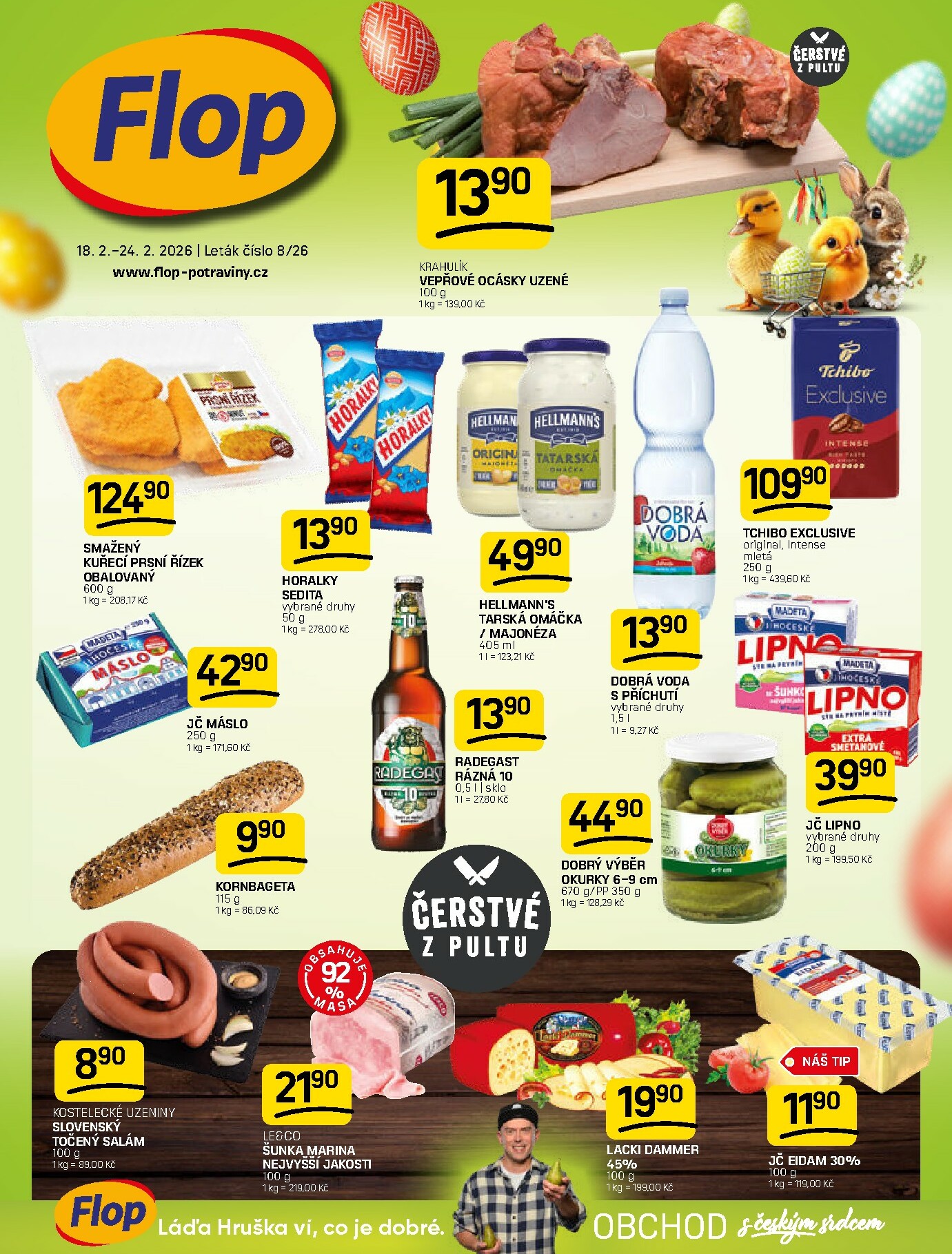 flop - Flop leták platný od středy 18.02.2026 do úterý 24.02.2026