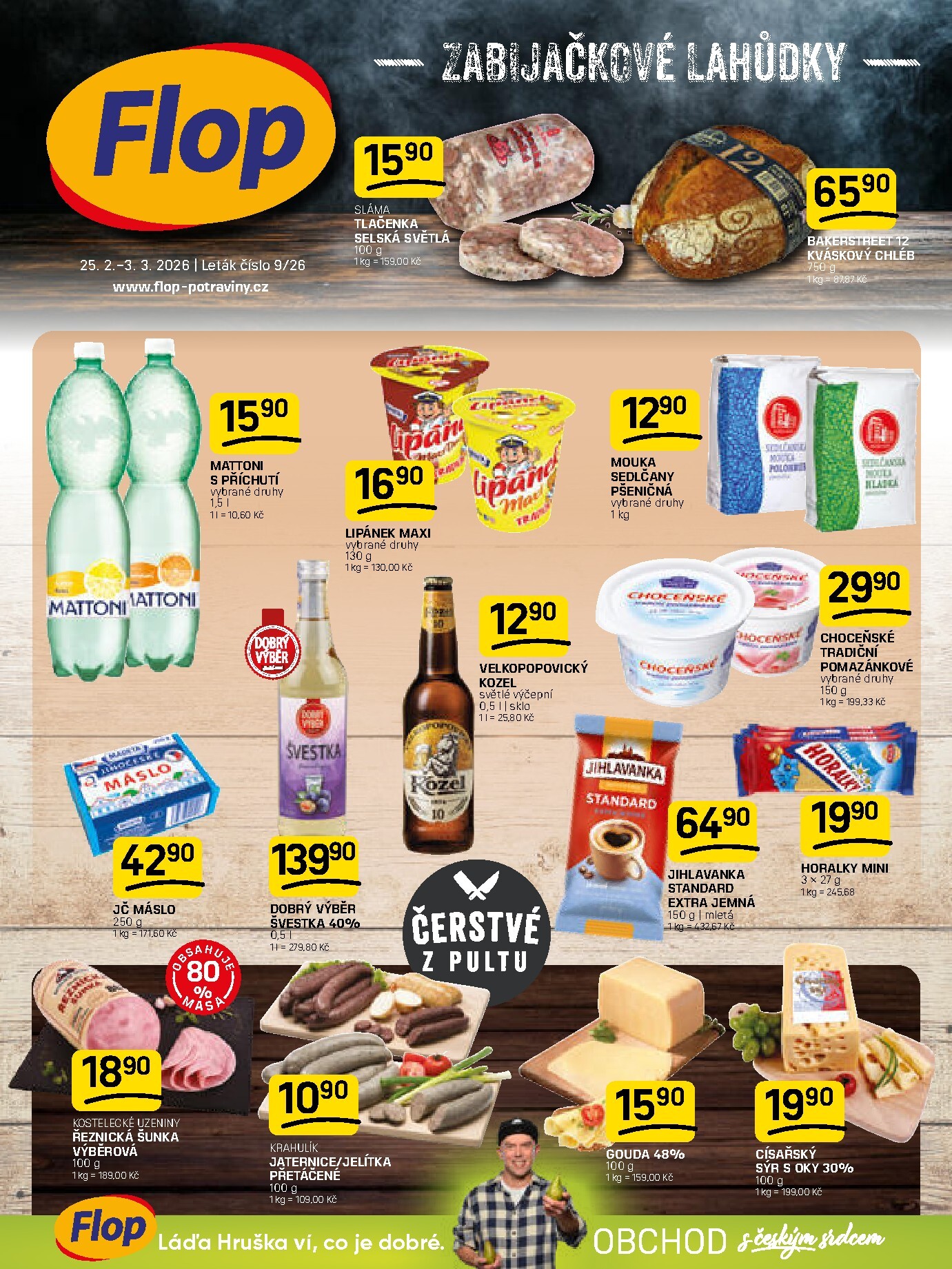 flop - Flop leták platný od středy 25.02.2026 do úterý 03.03.2026