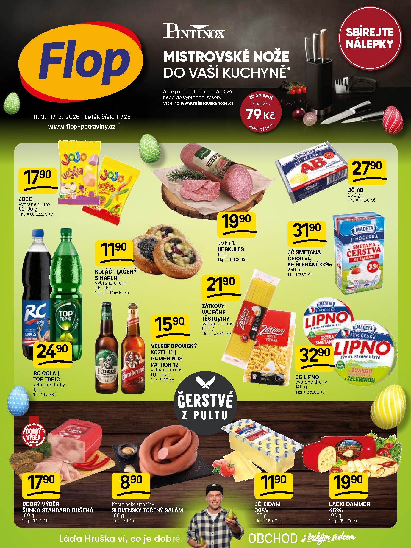 flop - Flop leták platný od středy 11.03.2026 do úterý 17.03.2026