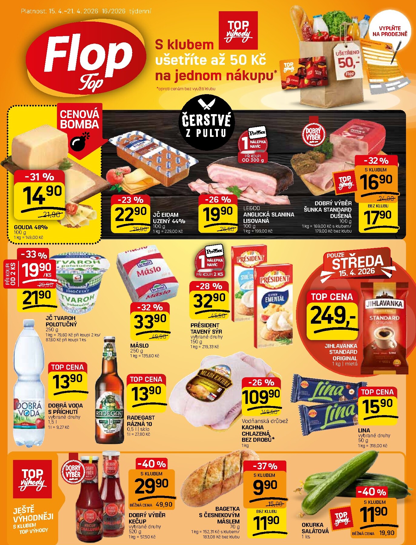 flop - Budoucí Flop Top leták platný od středy 15.04.2026 do úterý 21.04.2026