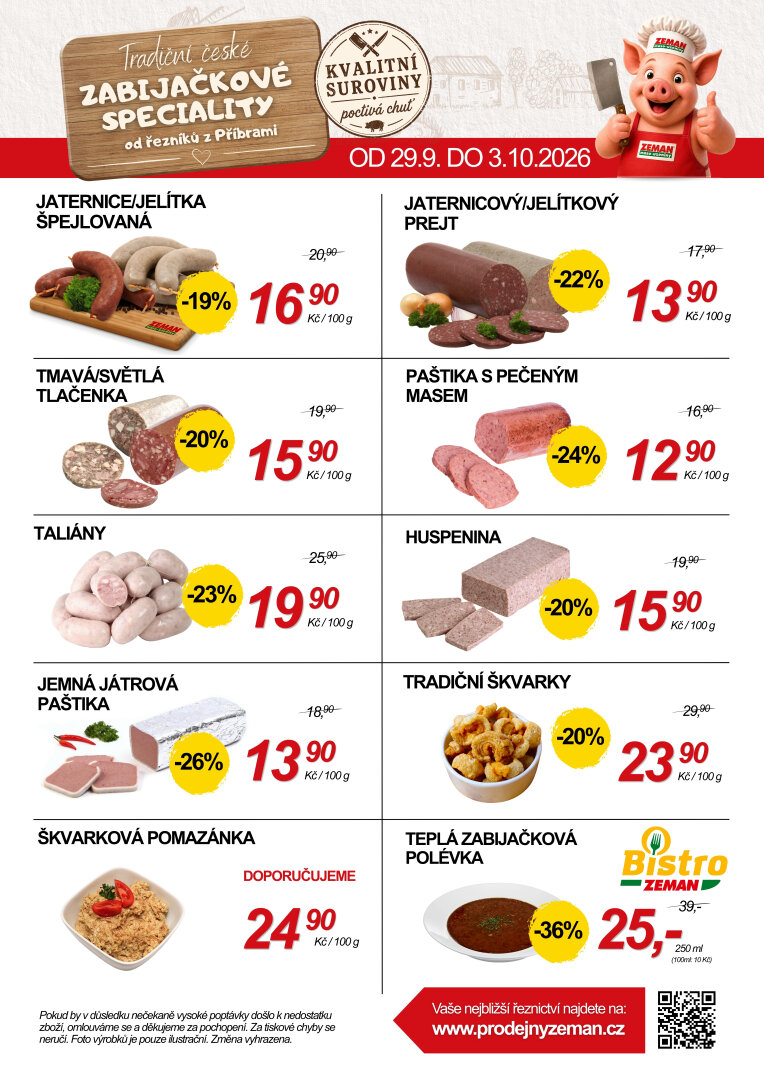 prodejny-zeman - Budoucí Prodejny Zeman leták platný od úterý 29.09.2026 do soboty 03.10.2026 - page: 3