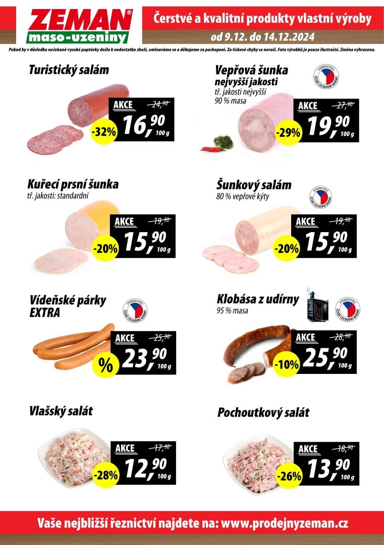 prodejny-zeman - Leták Prodejny Zeman od 09.12. do 14.12. - page: 2