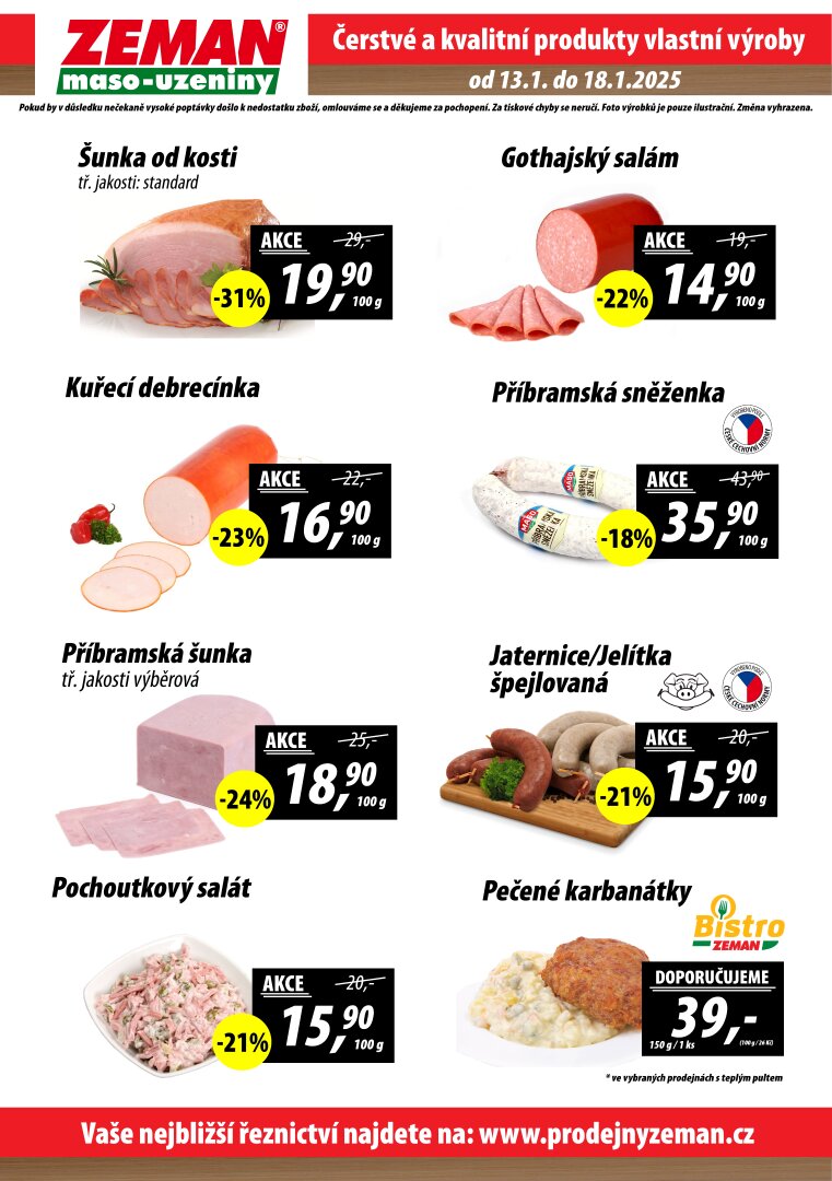 prodejny-zeman - Leták Prodejny Zeman od 13.01. do 18.01. - page: 2