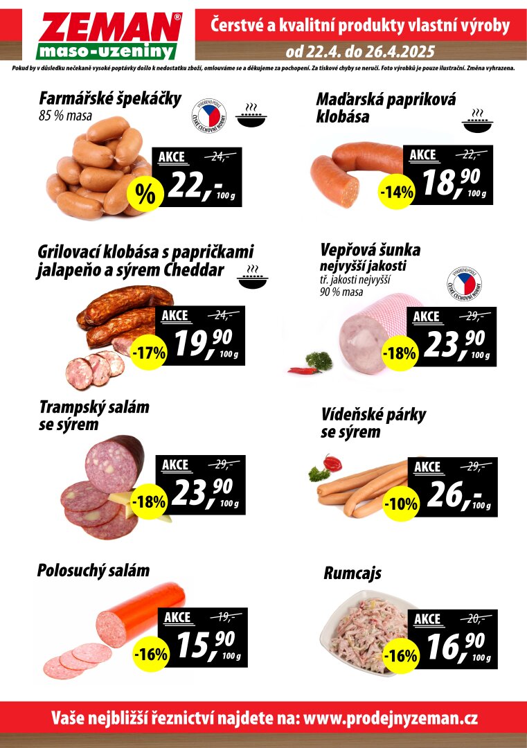 prodejny-zeman - Leták Prodejny Zeman od 22.04. do 26.04. - page: 2